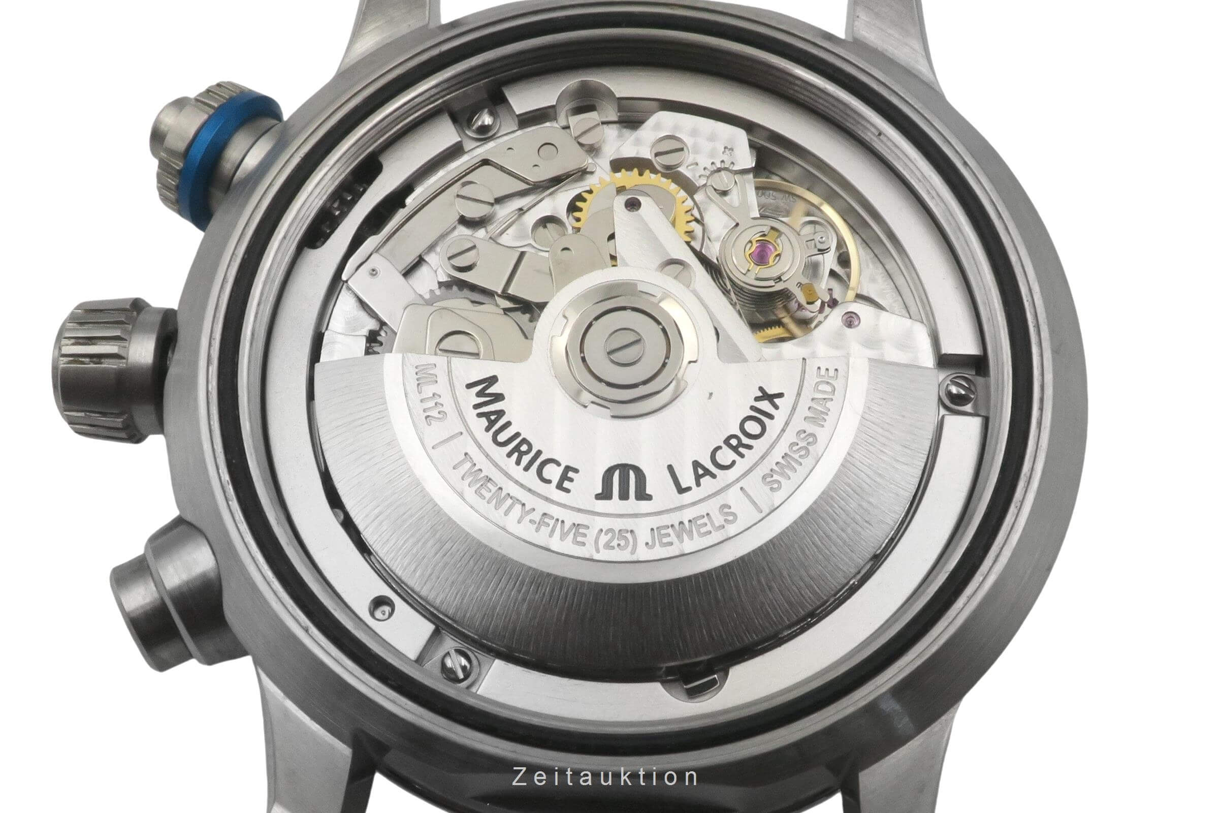 Maurice Lacroix Pontos Chronograph Automatik Stahl Ref. PT6008-SS002-331 B&P [2501226]