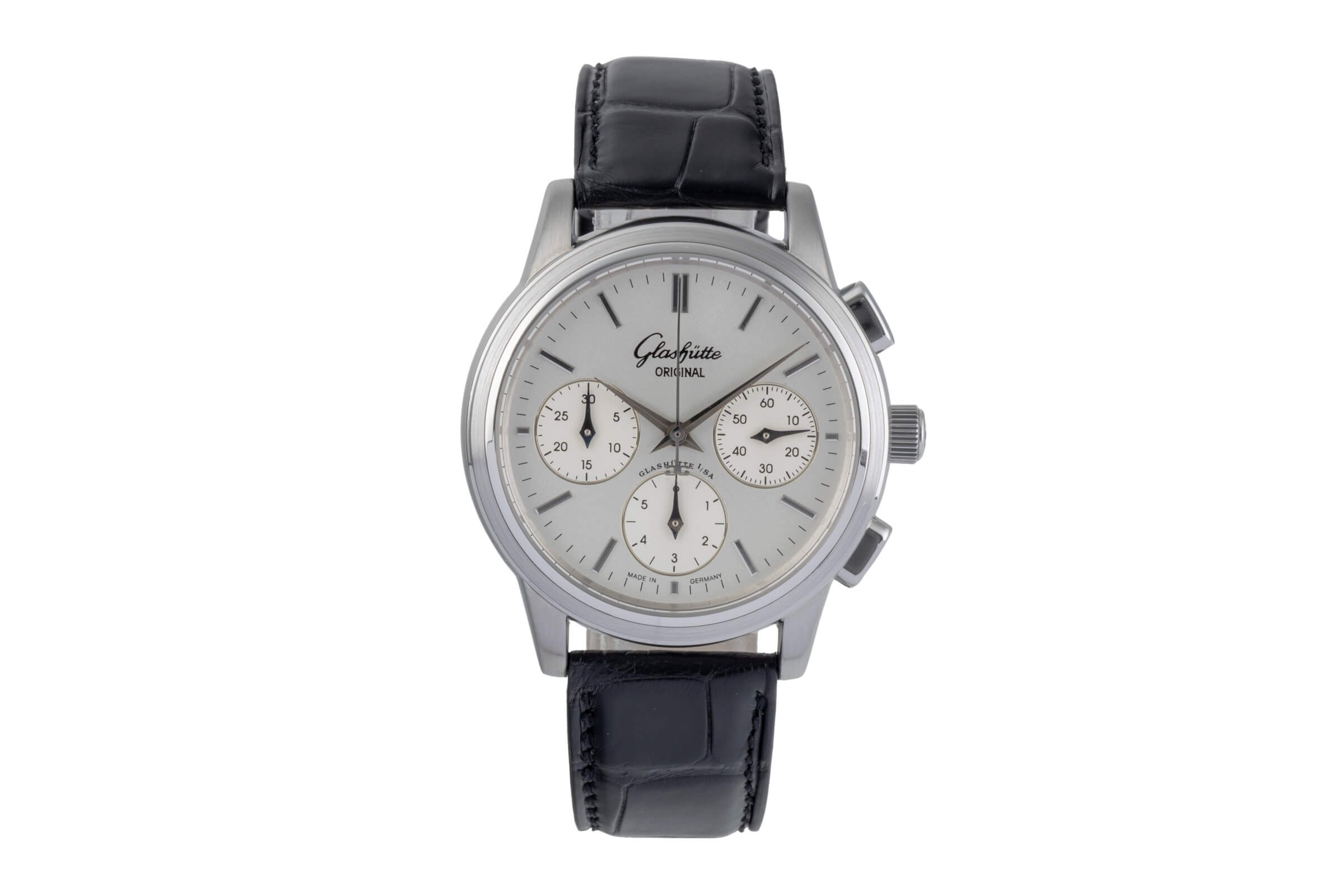 Glashütte Original Senator Chronograph Stahl Automatik Ref. 39-31-14-23-04 [2501228]