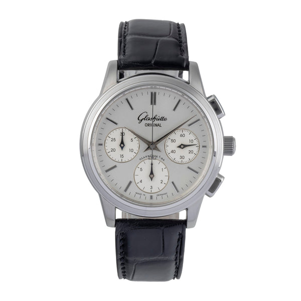 Glashütte Original Senator Chronograph Stahl Automatik Ref. 39-31-14-23-04 [2501228]