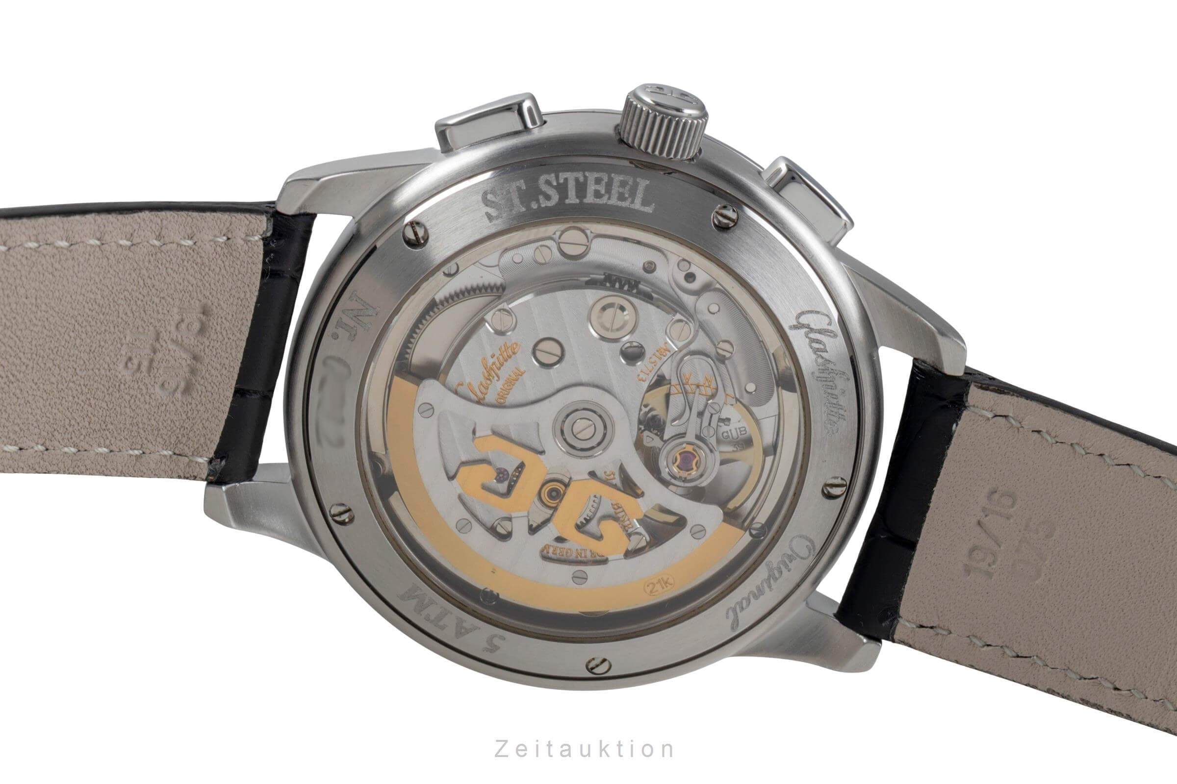 Glashütte Original Senator Chronograph Stahl Automatik Ref. 39-31-14-23-04 [2501228]