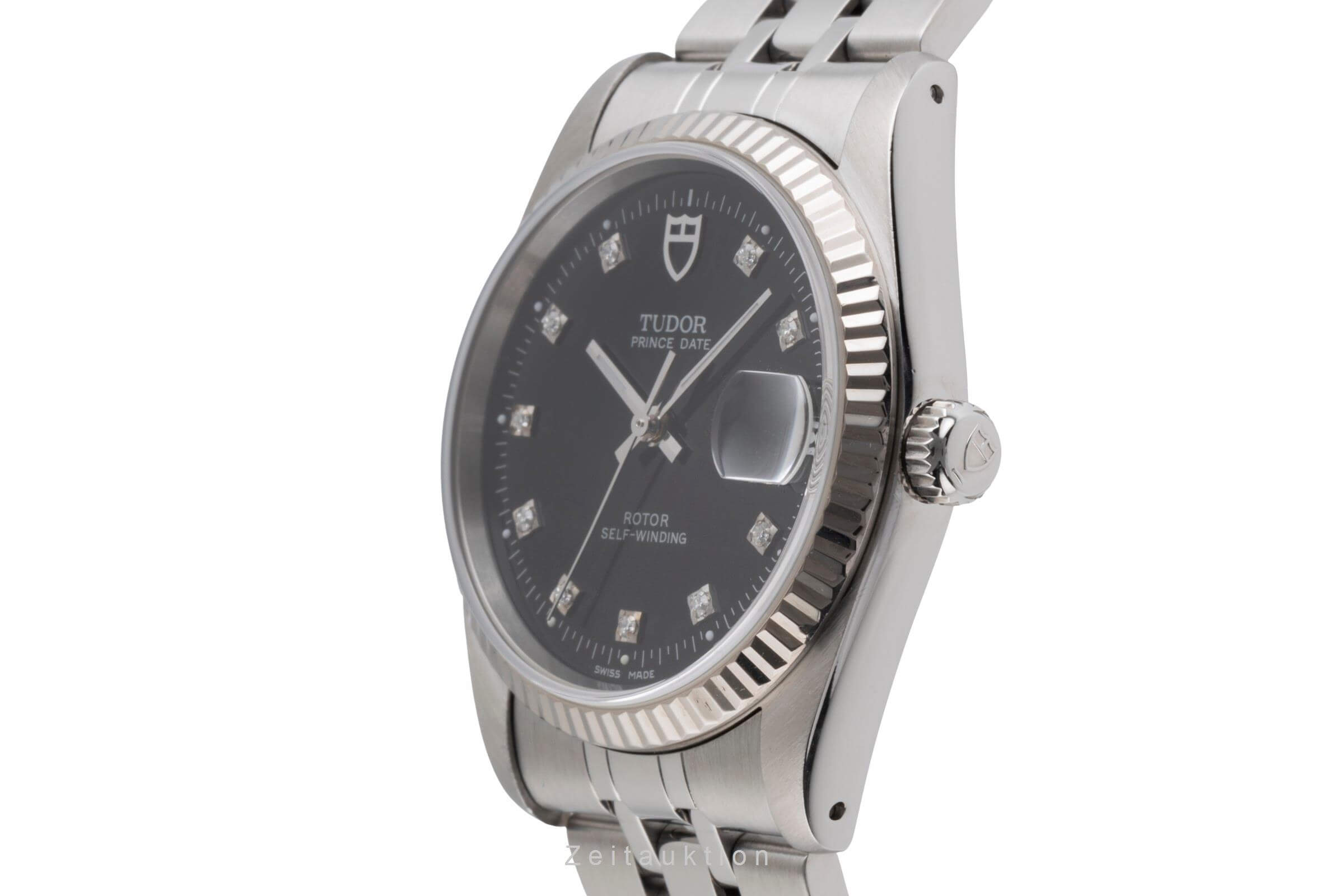 Tudor Prince Date acero / oro blanco automático reloj para caballeros 74034  [2501237]