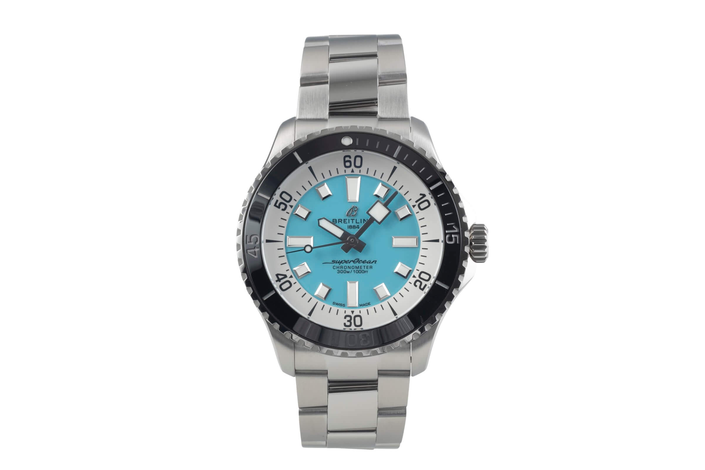 Breitling Superocean acciaio automatismo orologio da uomo A17376211L2A1 LP: 5350EUR  [2501244]