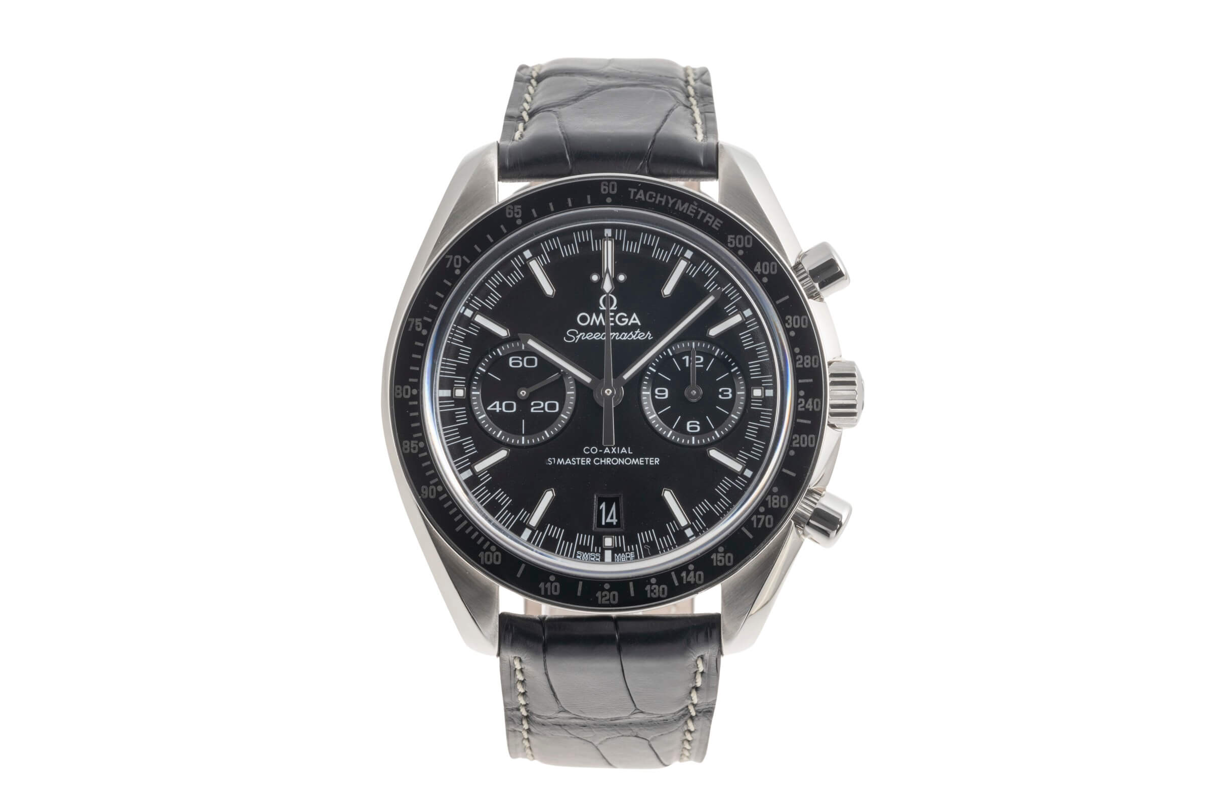 Omega Speedmaster Racing chronograph steel automatic men's watch 329.33.44.51.01.001 LP: 10100EUR  [2501268]