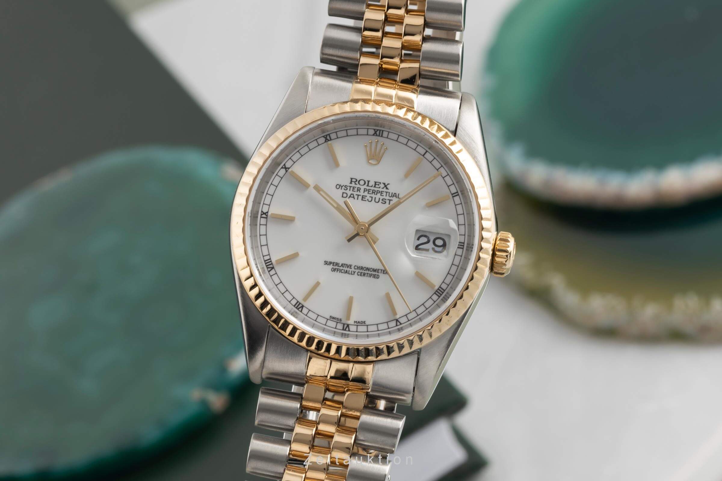 Rolex Datejust acero / oro automático reloj para caballeros 16233  [2501272]