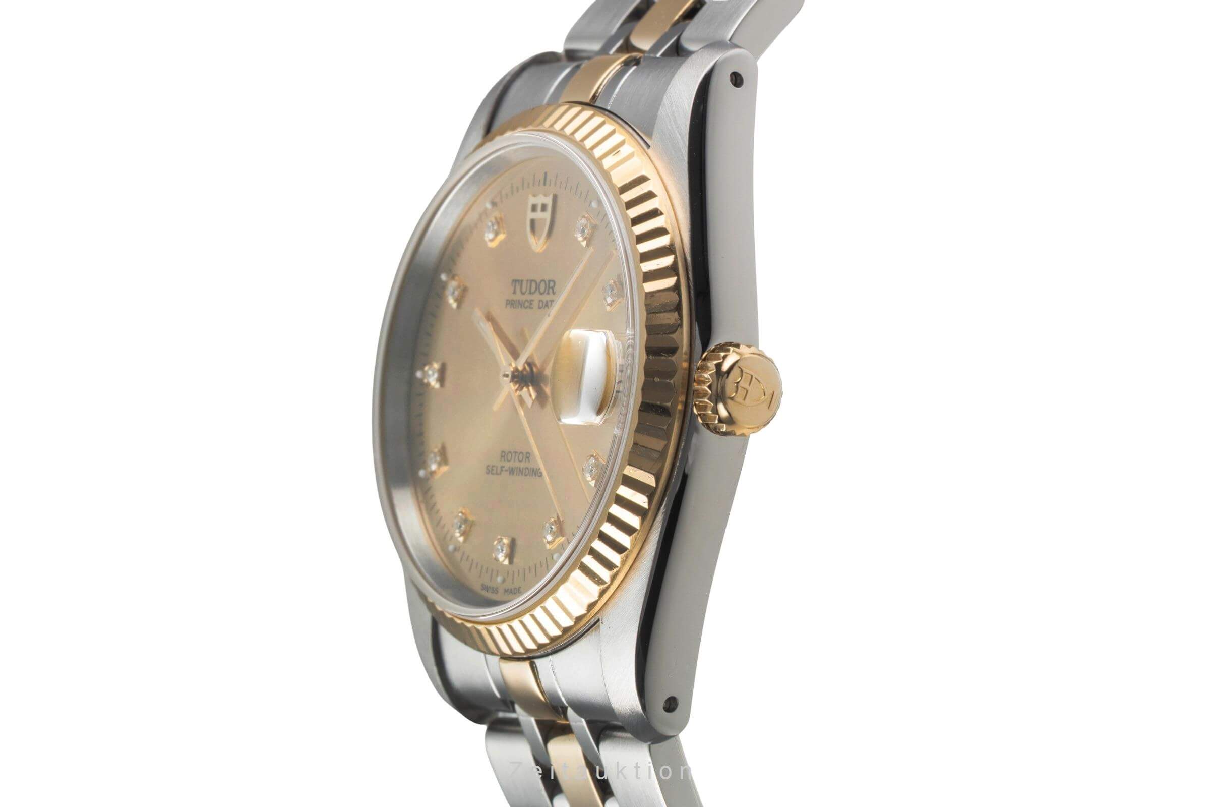 Tudor Prince Date acciaio / oro automatismo orologio da uomo 74033  [2501278]