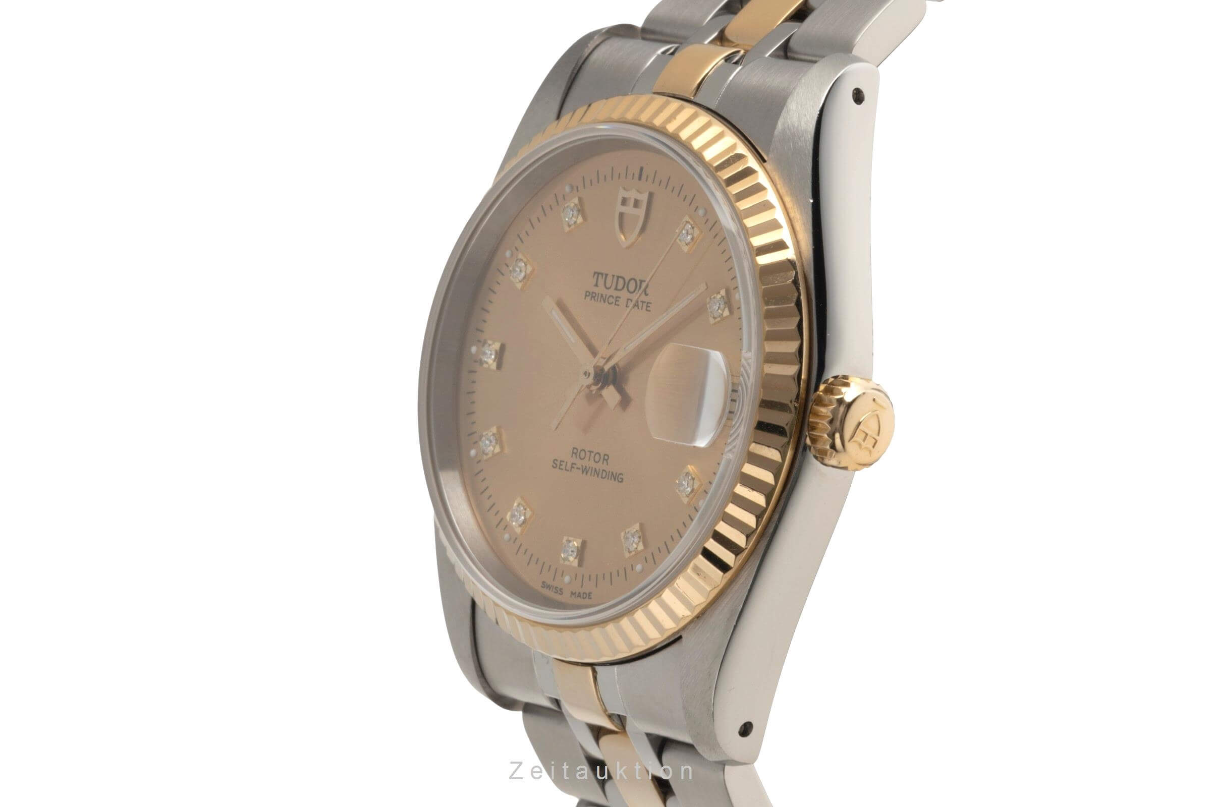 Tudor Prince Date acciaio / oro automatismo orologio da uomo 74033  [2501279]