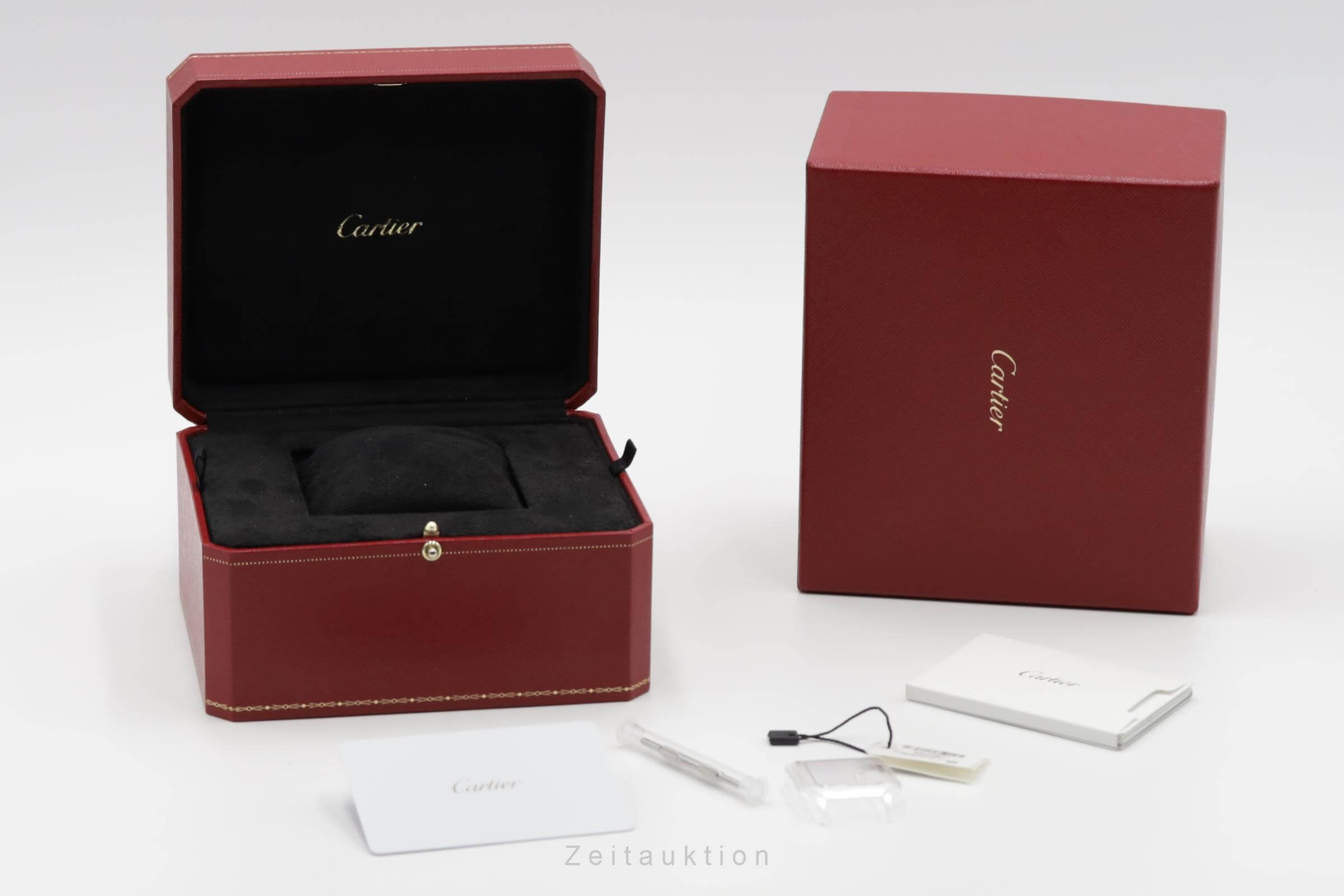 Cartier Santos acciaio automatismo orologio da uomo WSSA0061 LP: 7600EUR  [2501281]