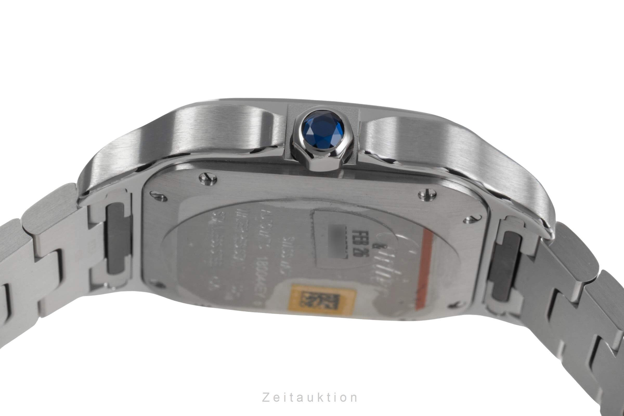 Cartier Santos acciaio automatismo orologio da uomo WSSA0061 LP: 7600EUR  [2501281]