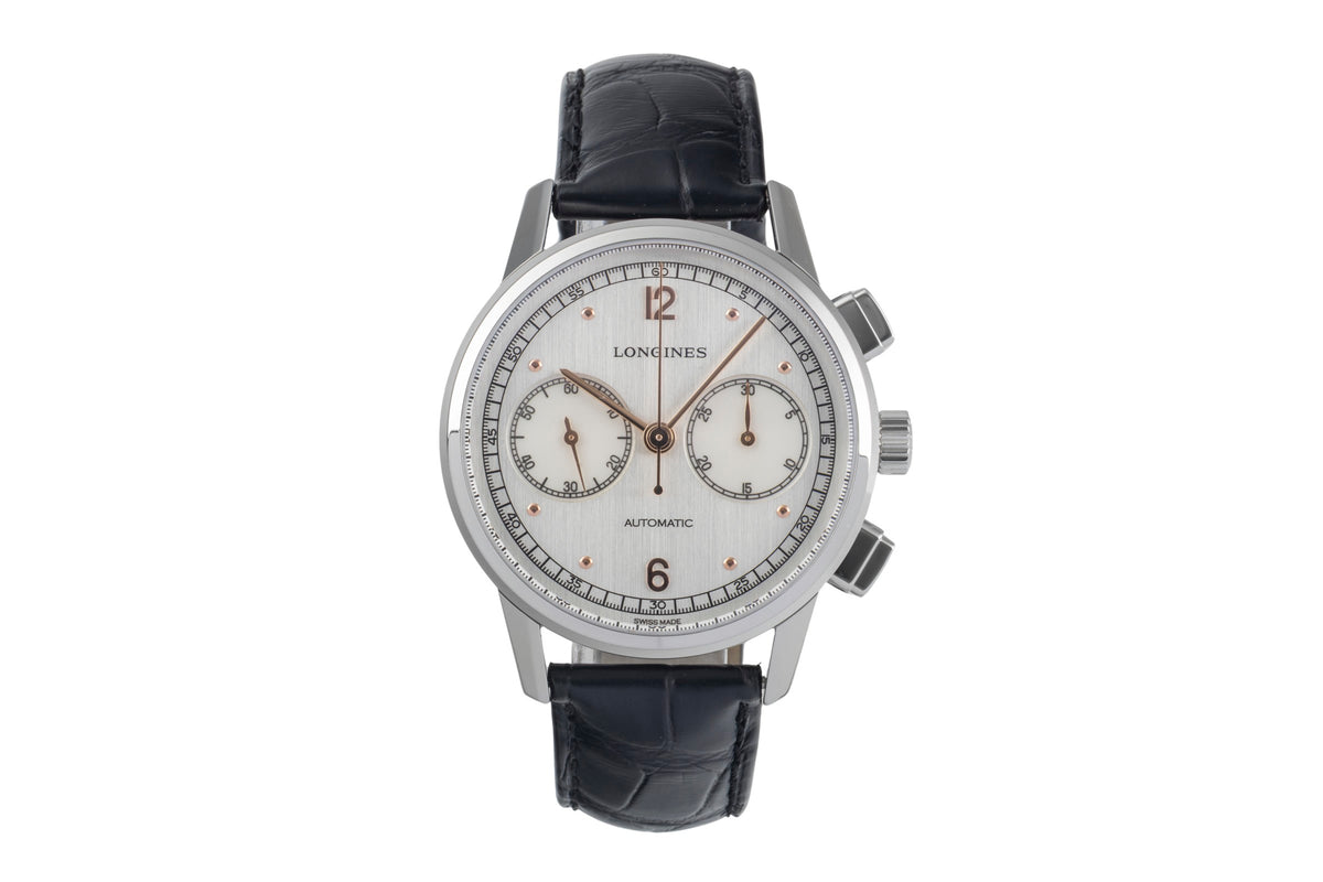Heritage chronograph steel automatic watch L2.814.4.76.0 [ ]