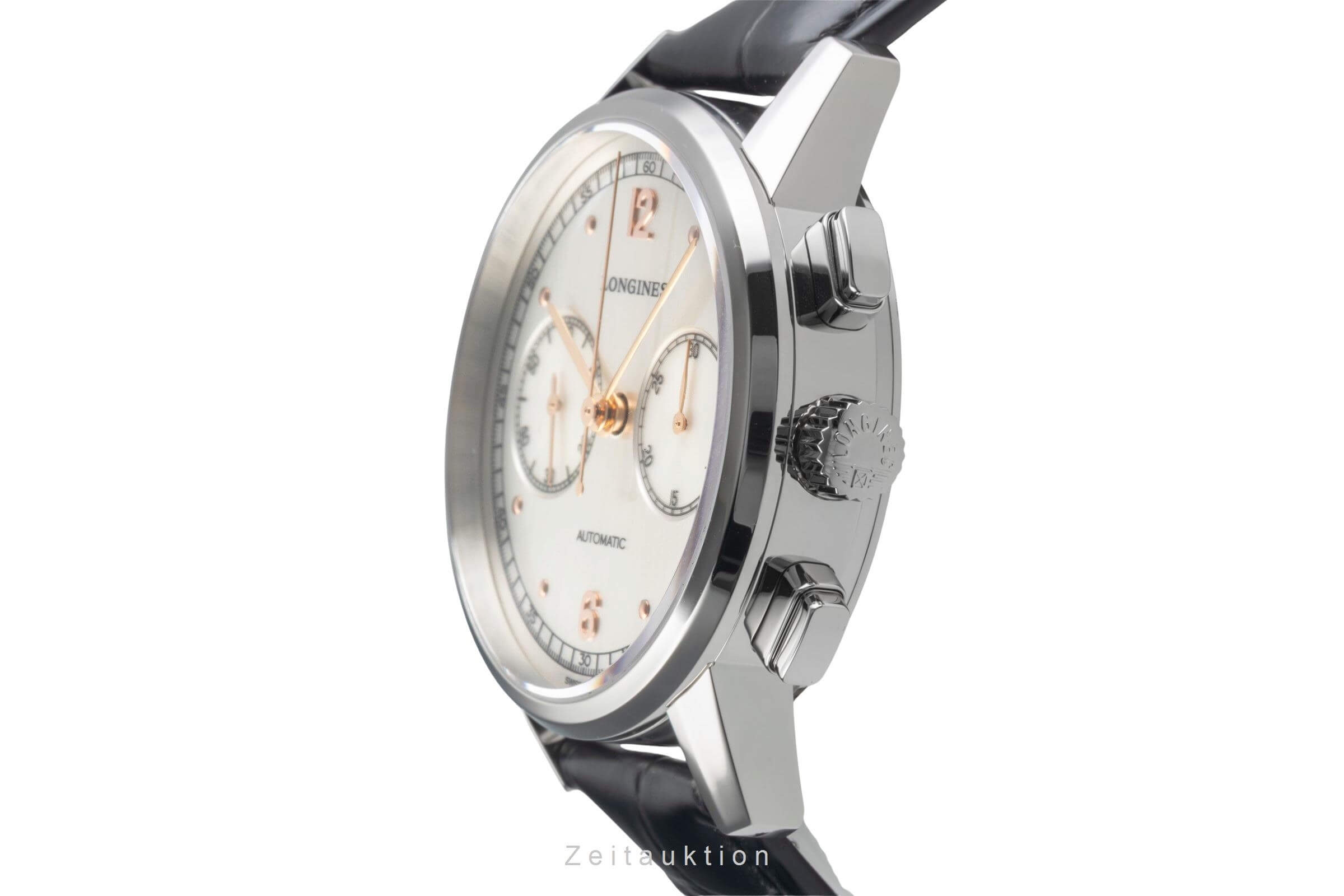 Longines Heritage cronografo acciaio automatismo orologio da uomo L2.814.4.76.0  [2501282]