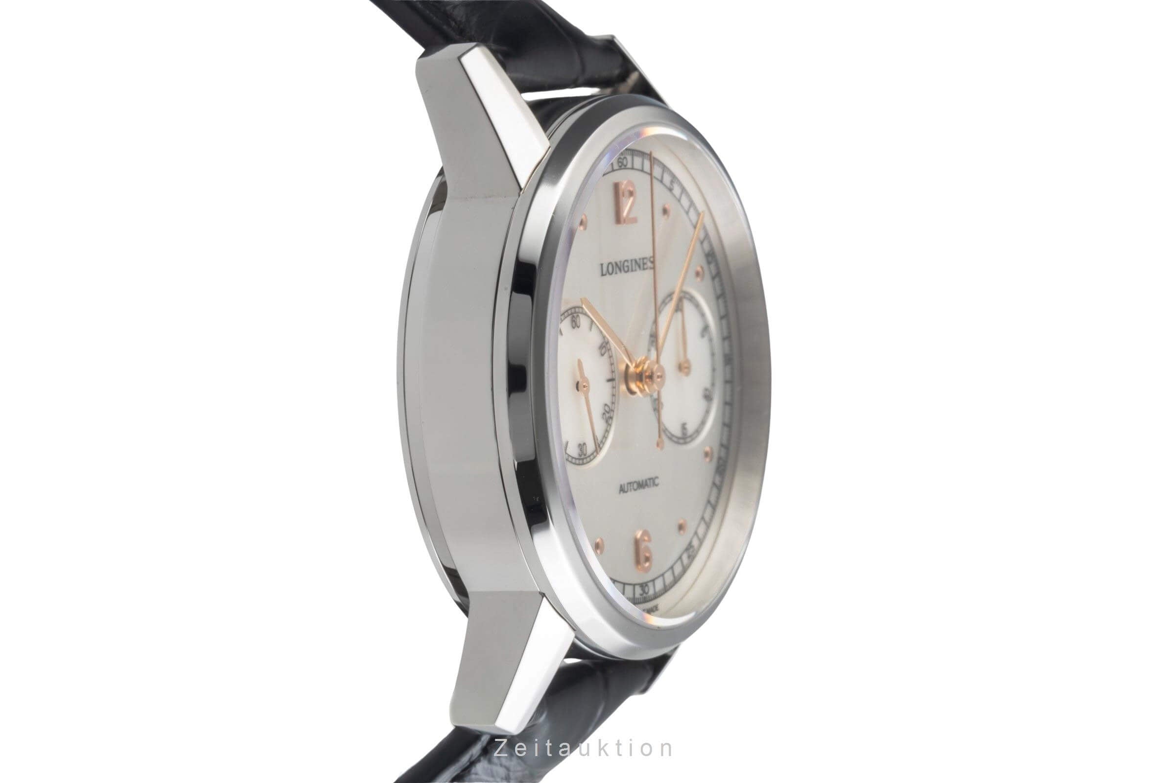 Longines Heritage cronografo acciaio automatismo orologio da uomo L2.814.4.76.0  [2501282]