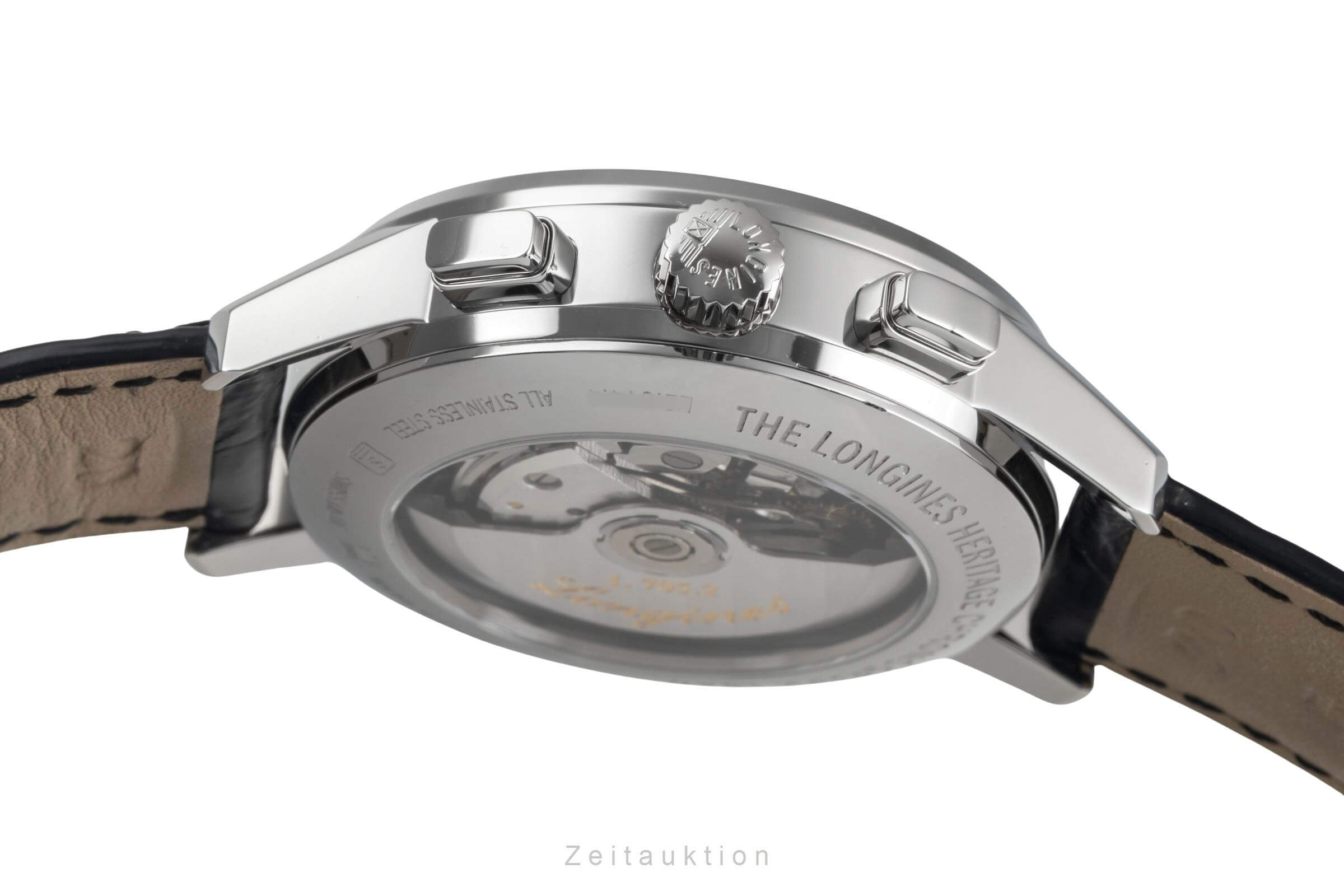 Longines Heritage cronografo acciaio automatismo orologio da uomo L2.814.4.76.0  [2501282]