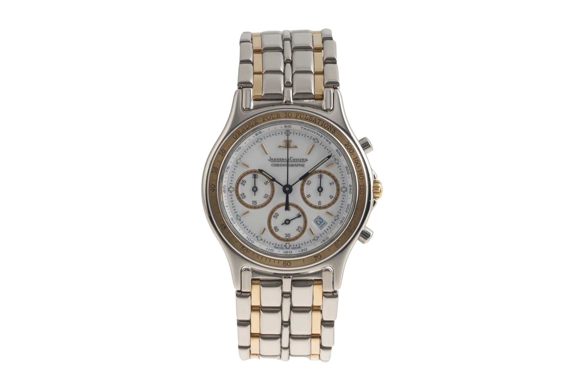 Heraion chronograph steel quartz watch 115.5.31 [ ]