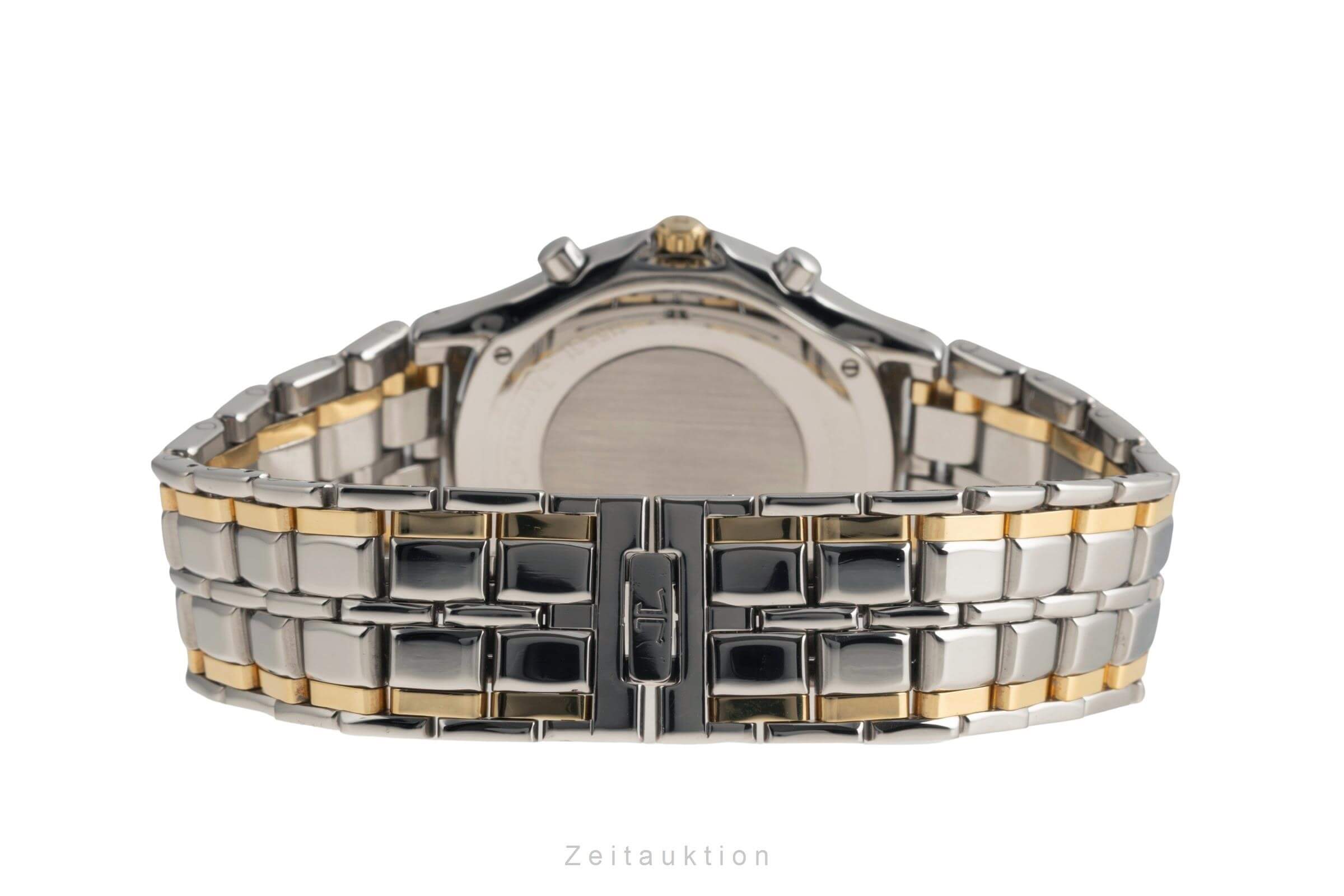 Jaeger LeCoultre Heraion Chronograph Stahl / Gold Quarz Herrenuhr Ref. 115.5.31  [2501290]