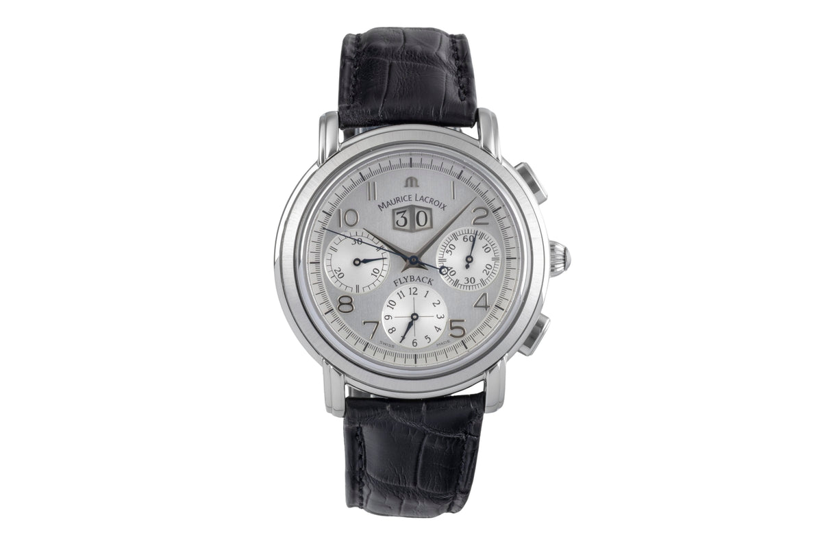 Masterpiece Flyback chronograph steel automatic watch 05826 [ ]