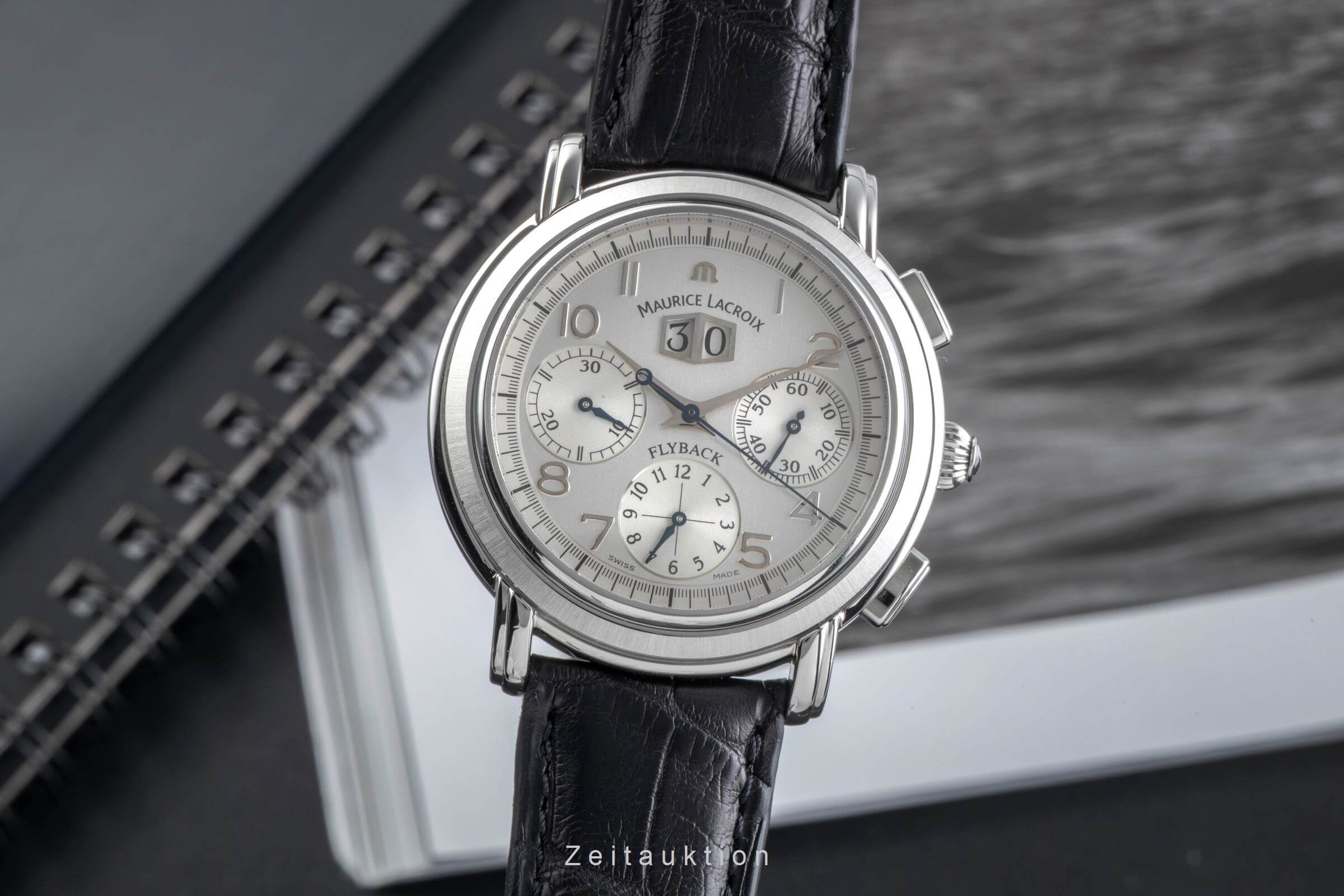 Maurice Lacroix Masterpiece Flyback chronograph steel automatic