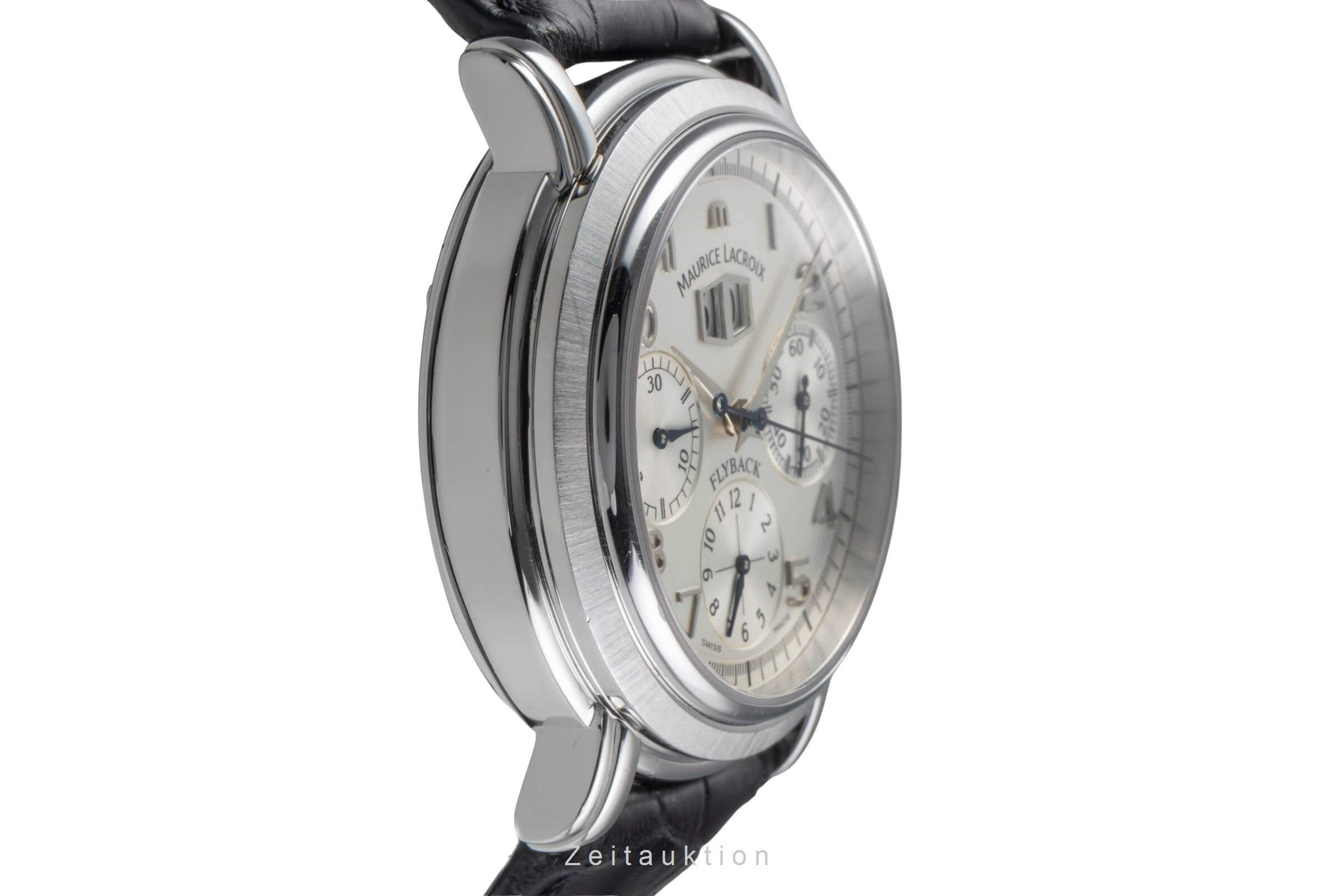 Maurice Lacroix Masterpiece Flyback cronografo acciaio automatismo orologio da uomo 05826  [2501292]