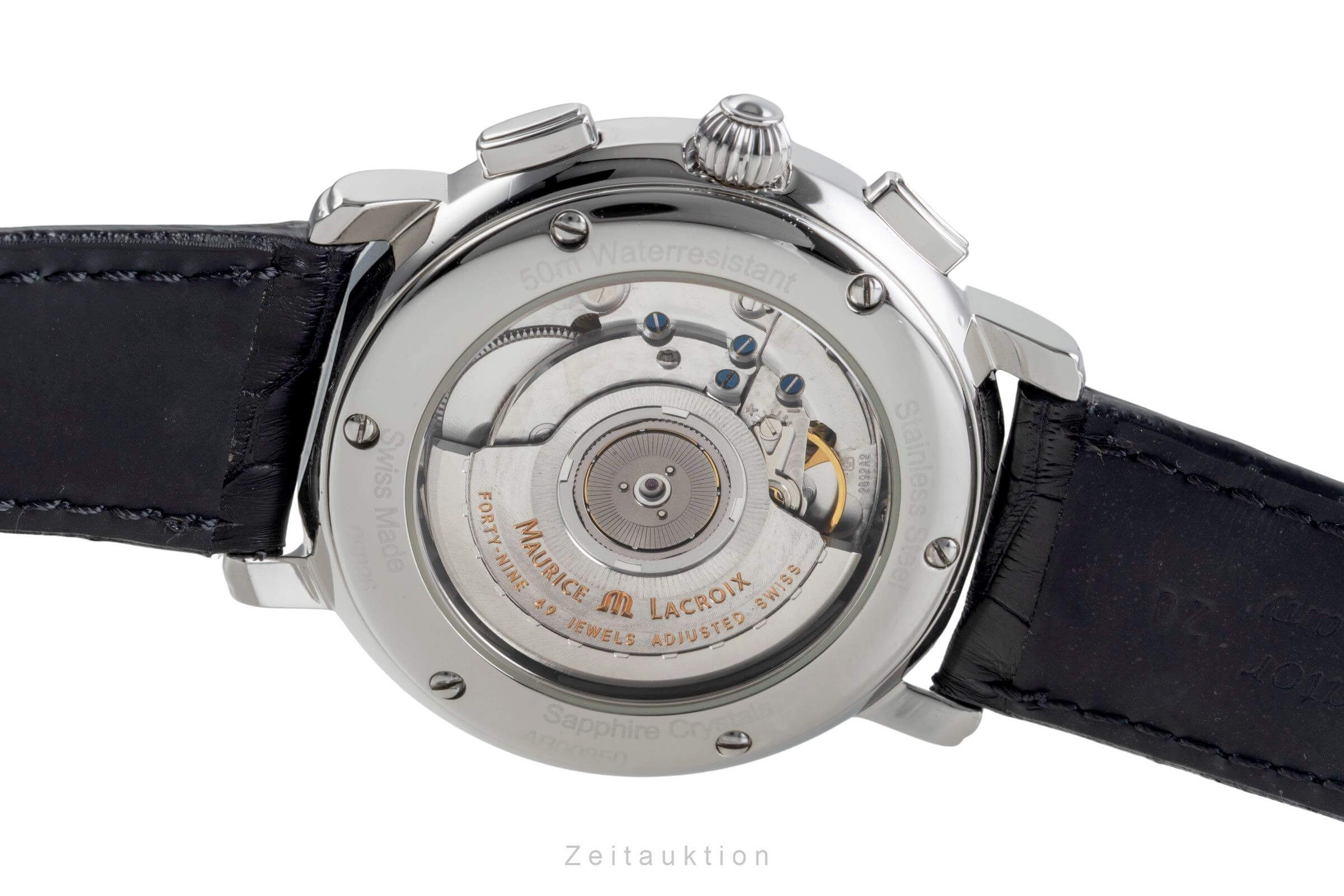 Maurice Lacroix Masterpiece Flyback chronograph steel automatic