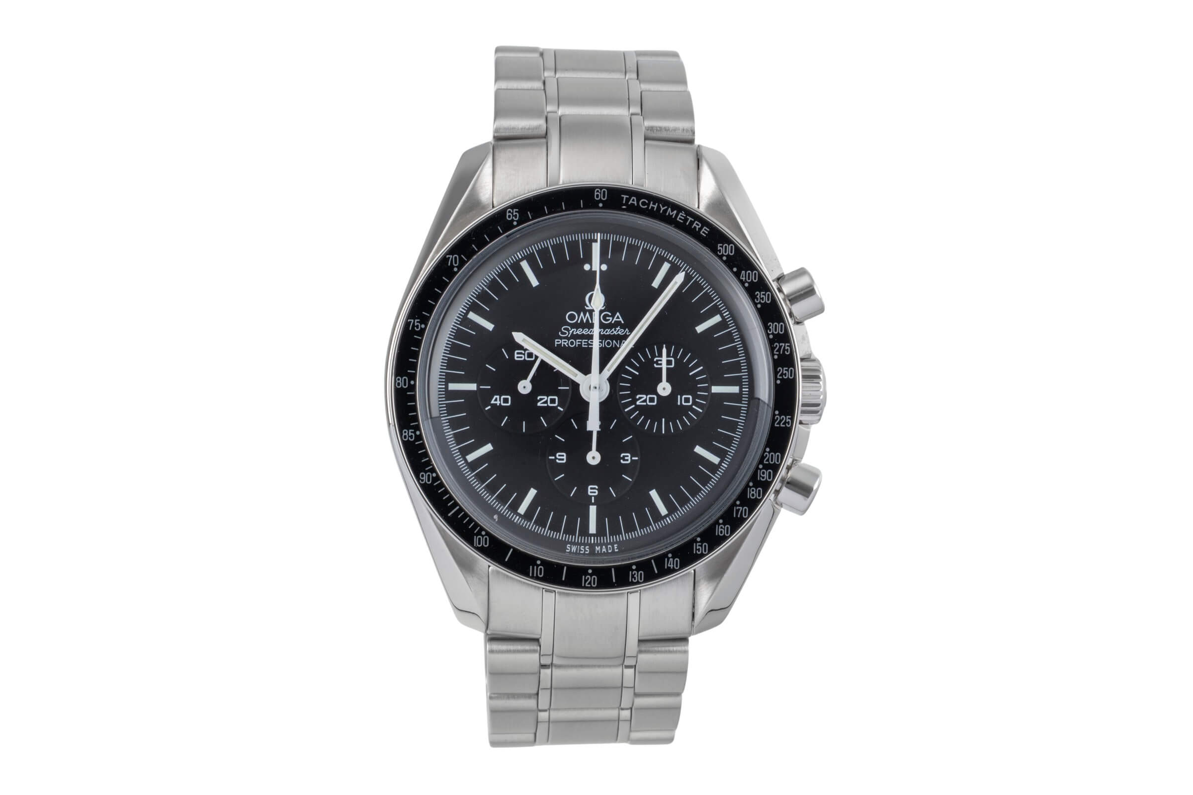 Omega Speedmaster Moonwatch cronografo acciaio carica manuale orologio da uomo 311.30.42.30.01.005 LP: 7600EUR  [2501293]