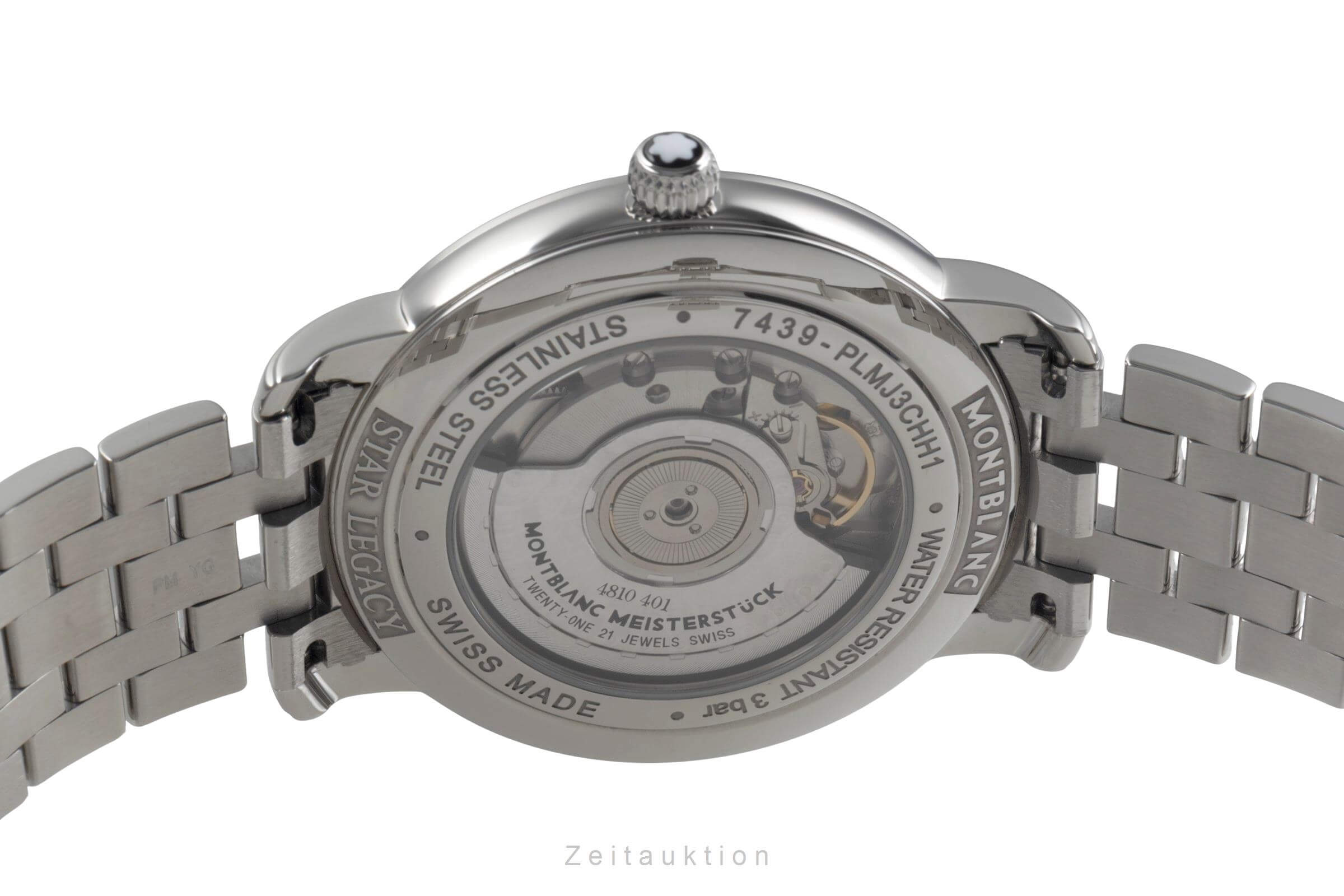 Montblanc Star Legacy steel automatic men's watch 117323 LP: 0EUR  [2501299]