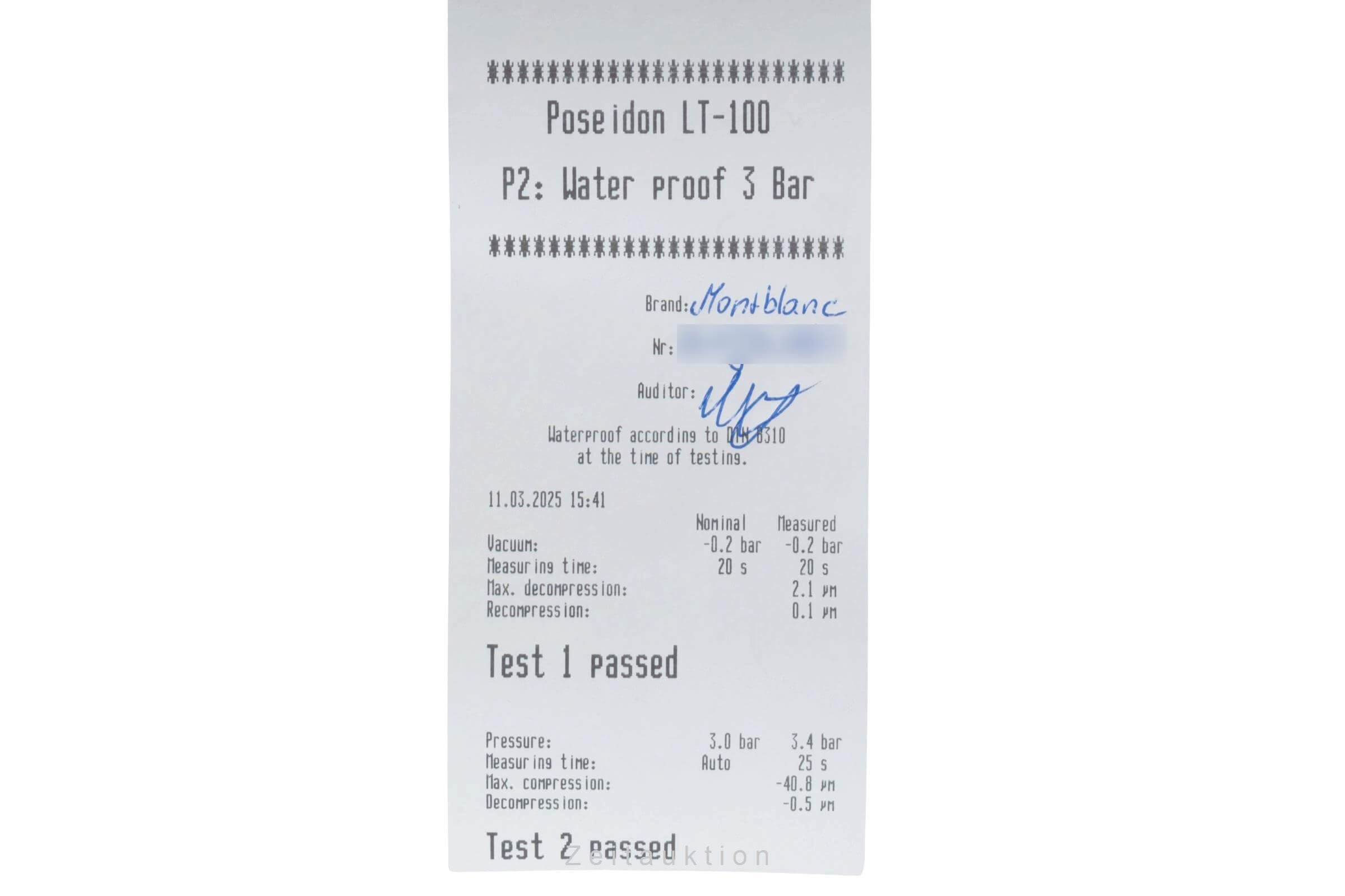 Montblanc Star Legacy steel automatic men's watch 117323 LP: 0EUR  [2501299]