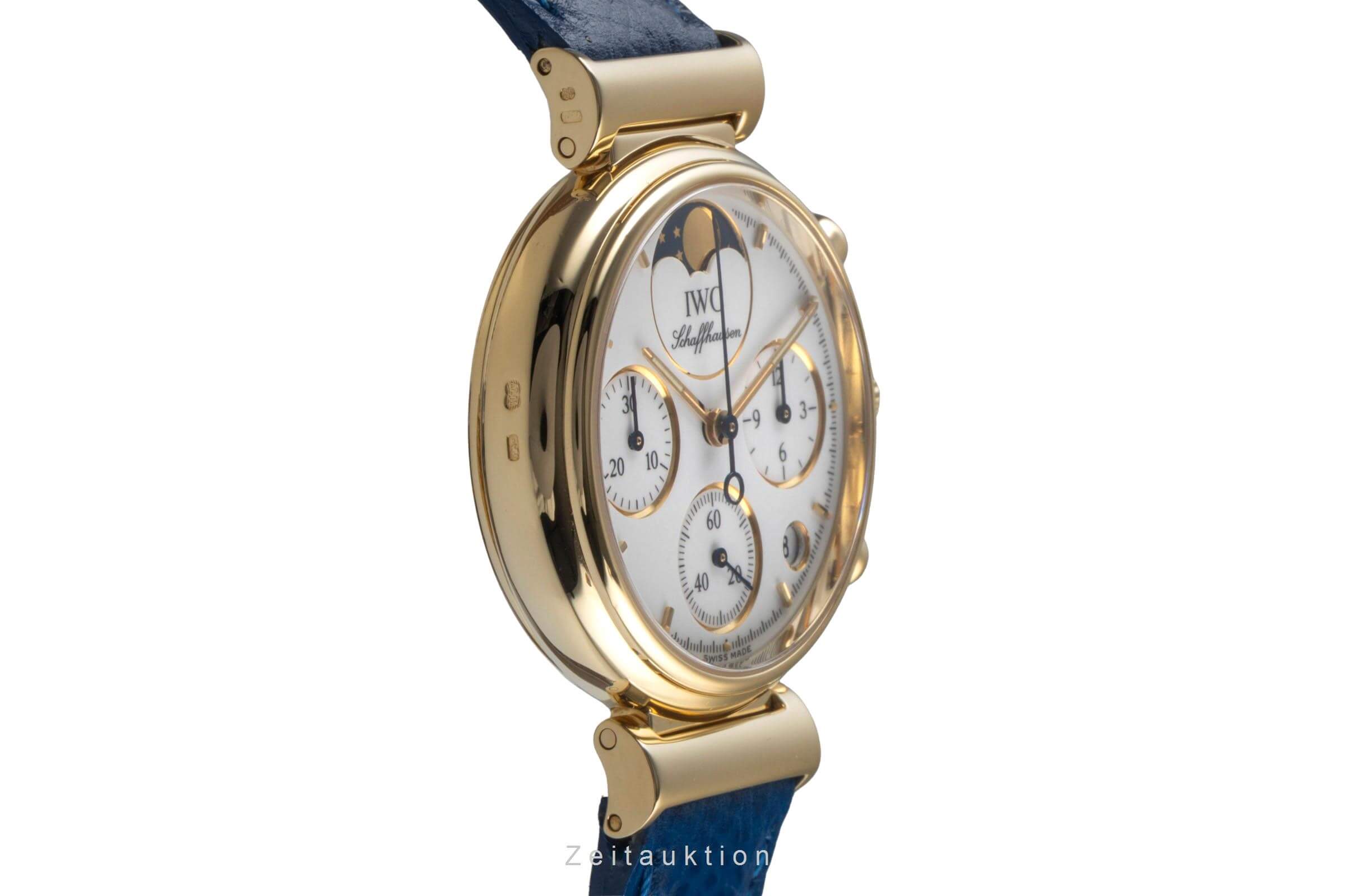 IWC Da Vinci chronograph 18 ct gold quartz women's watch IW373601  [2501304]