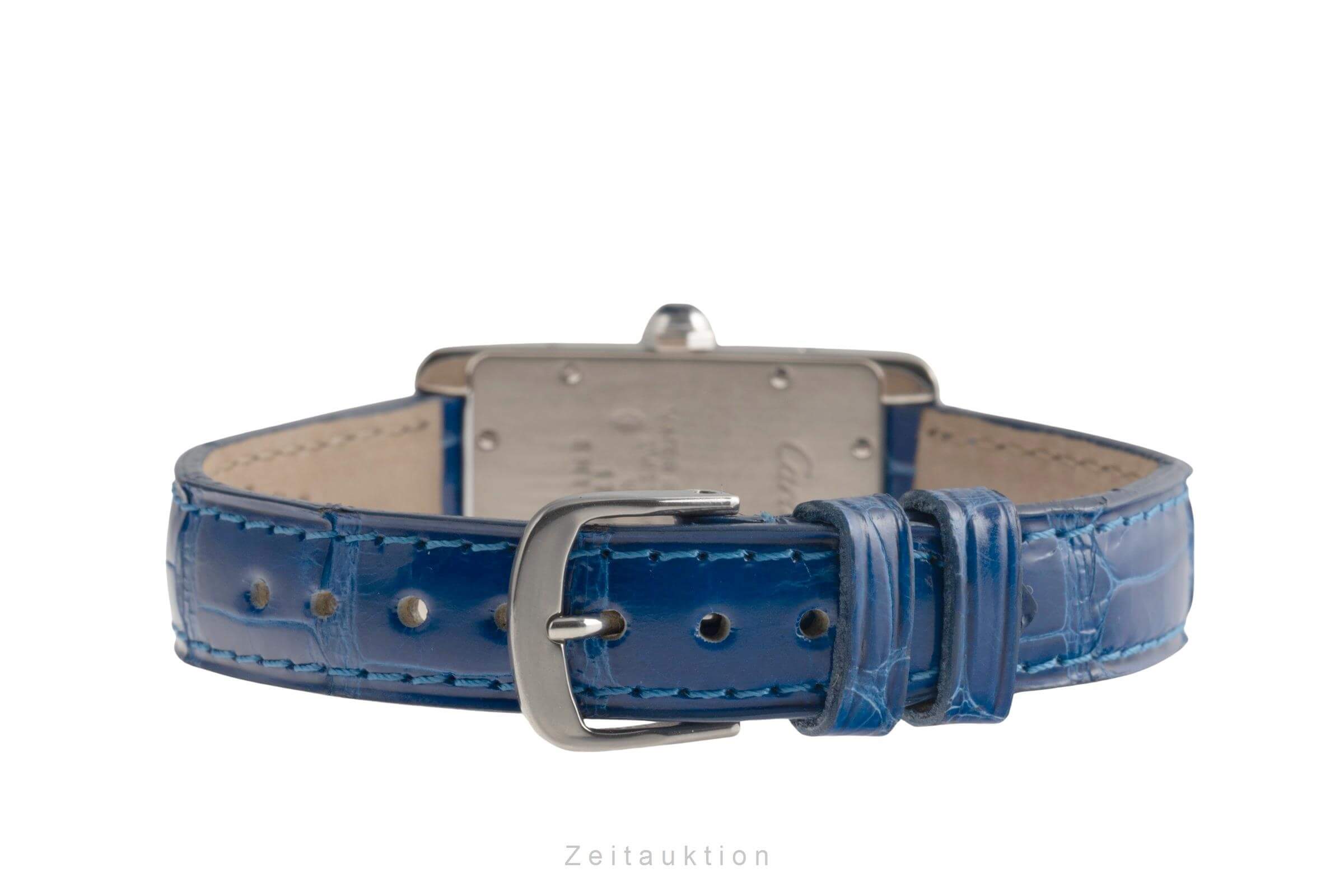 Cartier Tank Américaine 18 ct white gold quartz women's watch W26019L4 LP: 12400EUR  [2501306]