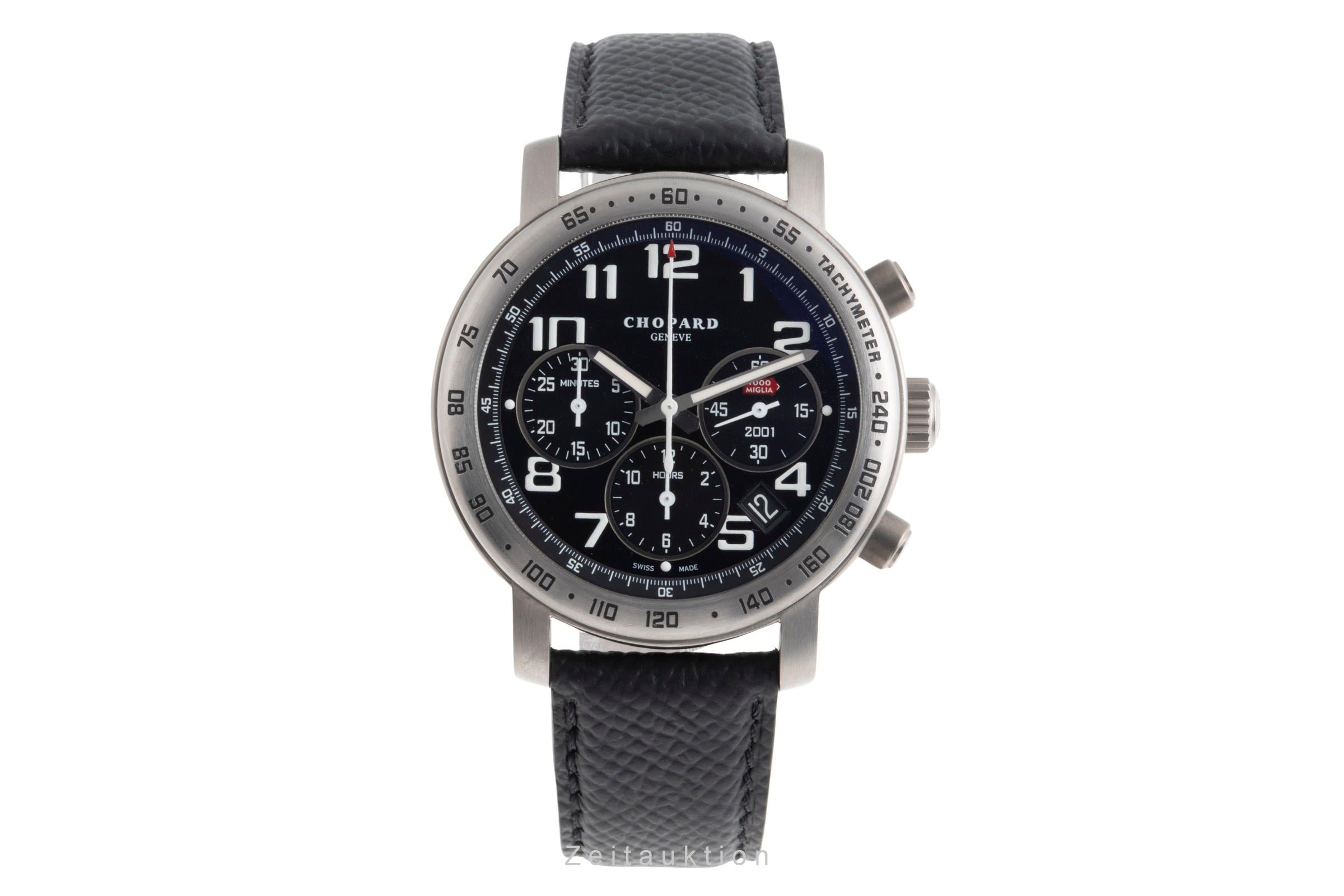 Chopard 1000 Miglia chronograph titanium automatic men's watch 8915  [2501308]