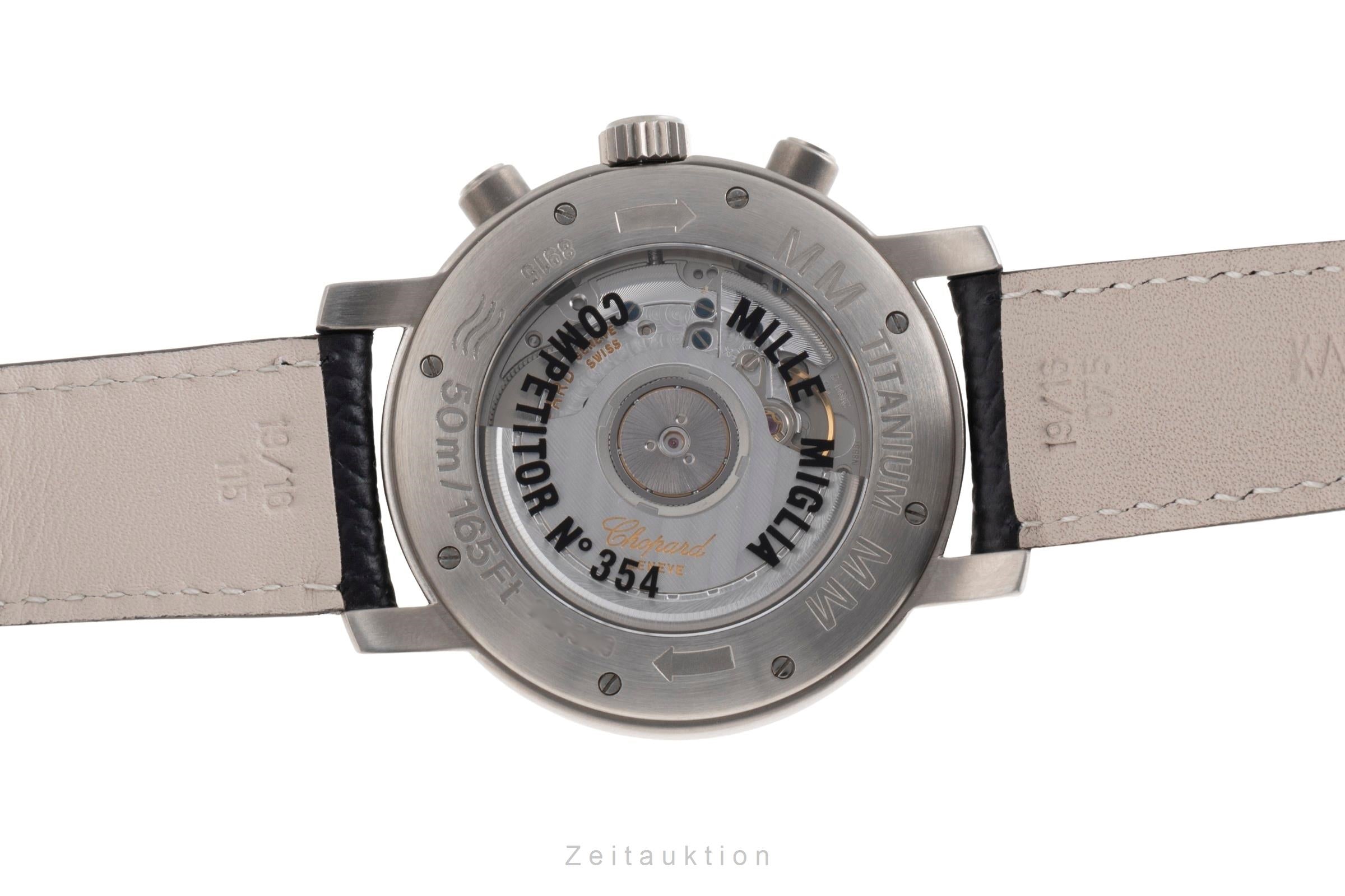 Chopard 1000 Miglia chronograph titanium automatic men's watch 8915  [2501308]
