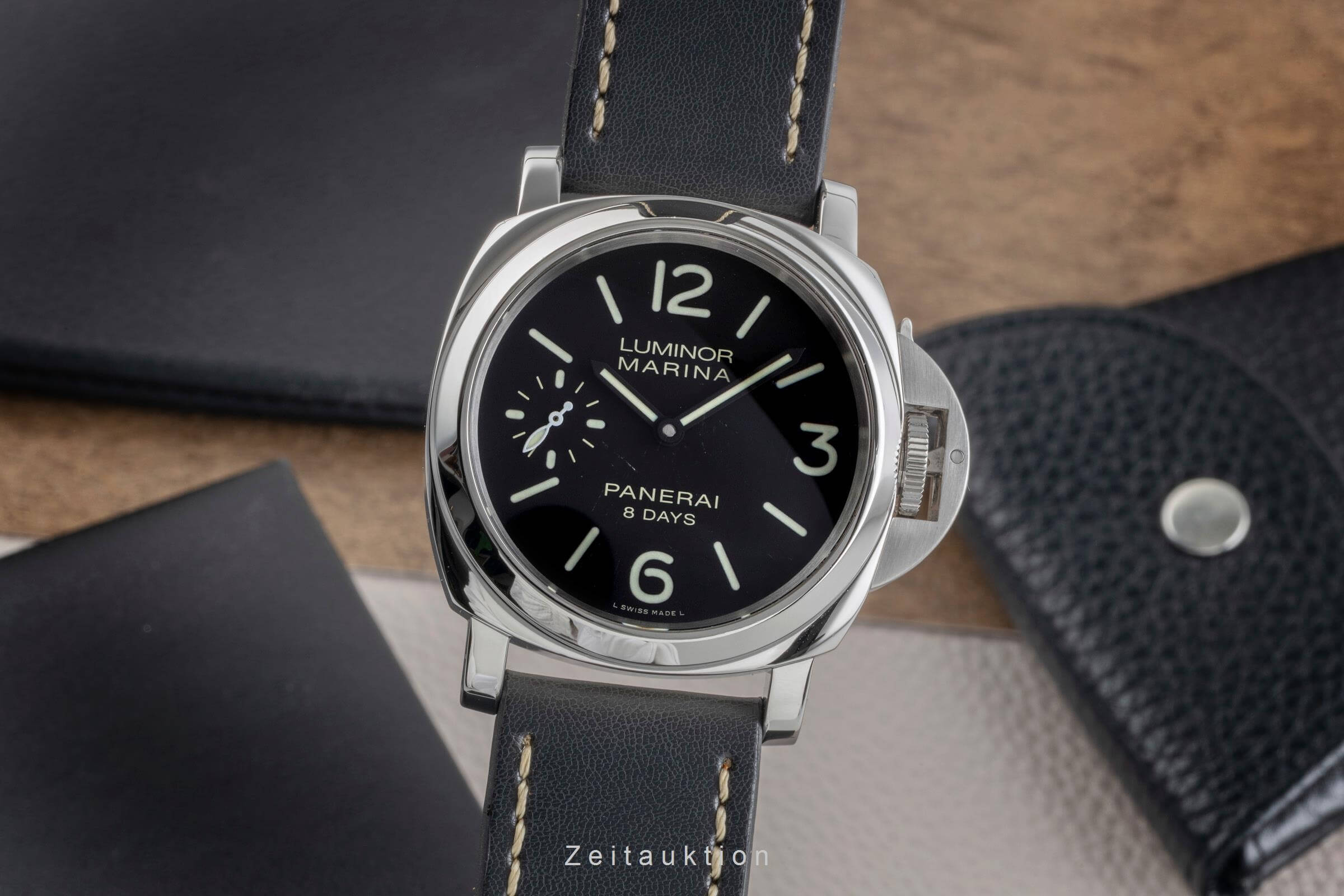Panerai Luminor Marina steel manual winding men's watch PAM00510 LP: 7700EUR  [2501323]