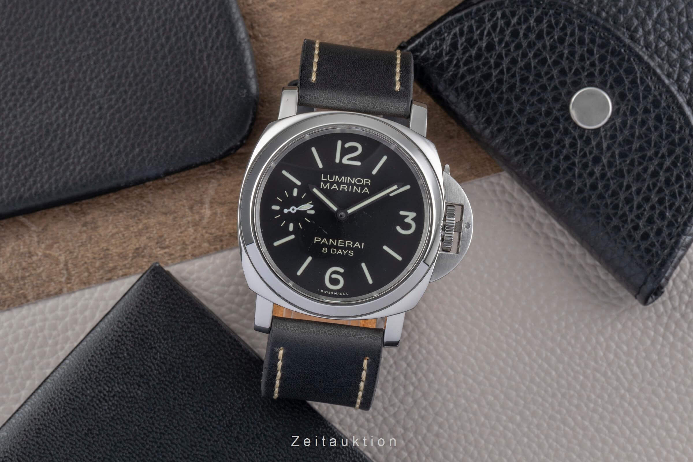 Panerai Luminor Marina steel manual winding men's watch PAM00510 LP: 7700EUR  [2501323]
