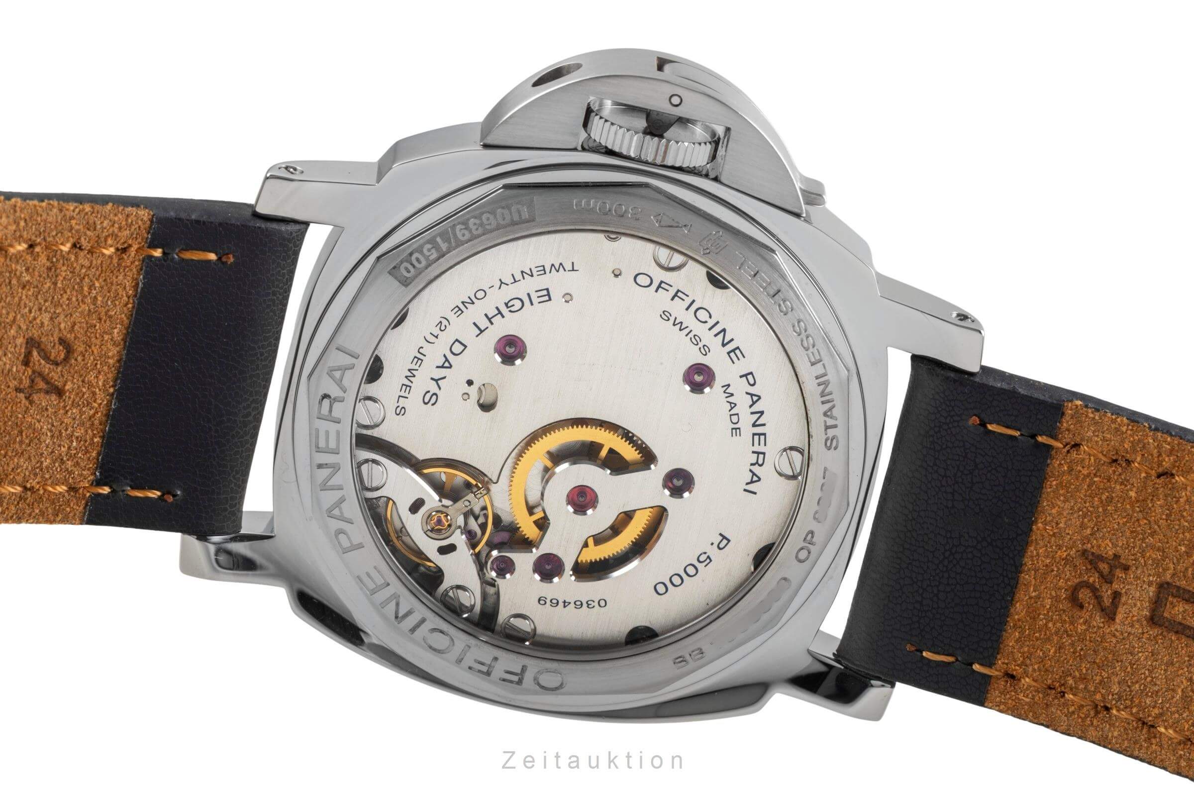 Panerai Luminor Marina steel manual winding men's watch PAM00510 LP: 7700EUR  [2501323]