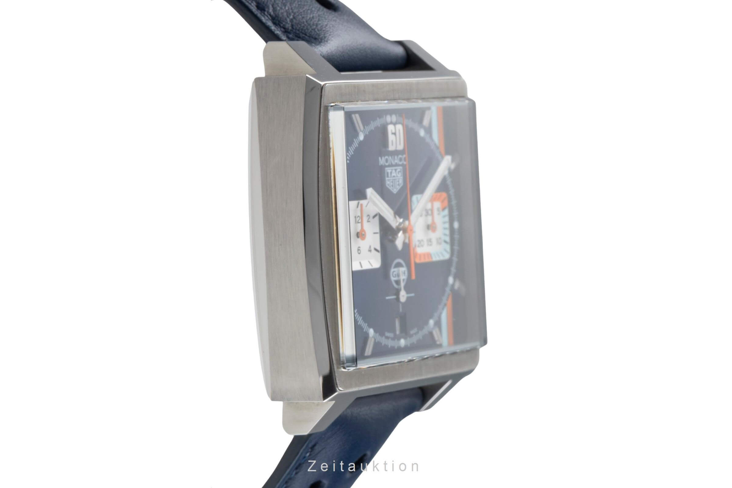Tag Heuer Monaco cronografo acciaio automatismo orologio da uomo CBL2115.FC6494 LP: 7900EUR  [2501326]