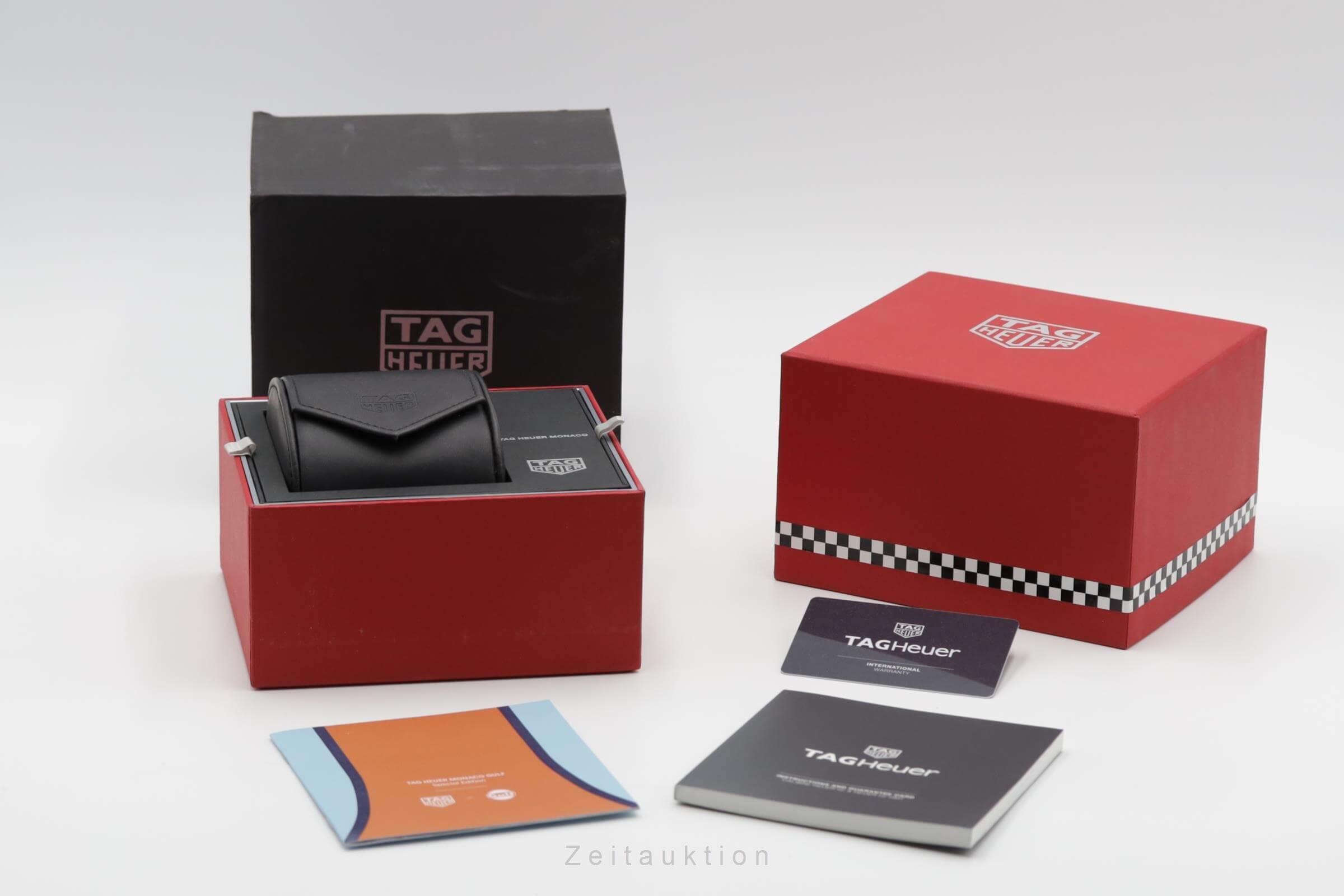 Tag Heuer Monaco cronografo acciaio automatismo orologio da uomo CBL2115.FC6494 LP: 7900EUR  [2501326]