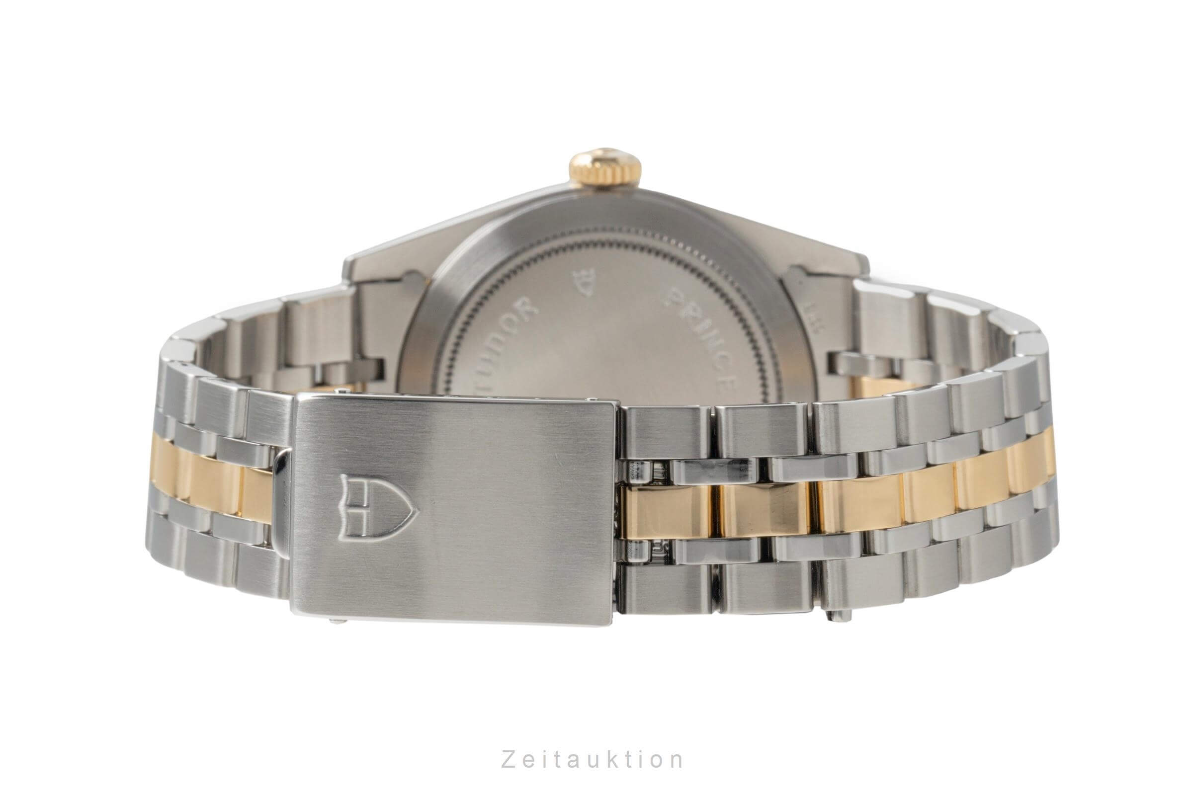 Tudor Oyster Prince Date Day Stahl Gold Linen Dial Automatik Herren Ref. 76213 [2501329]