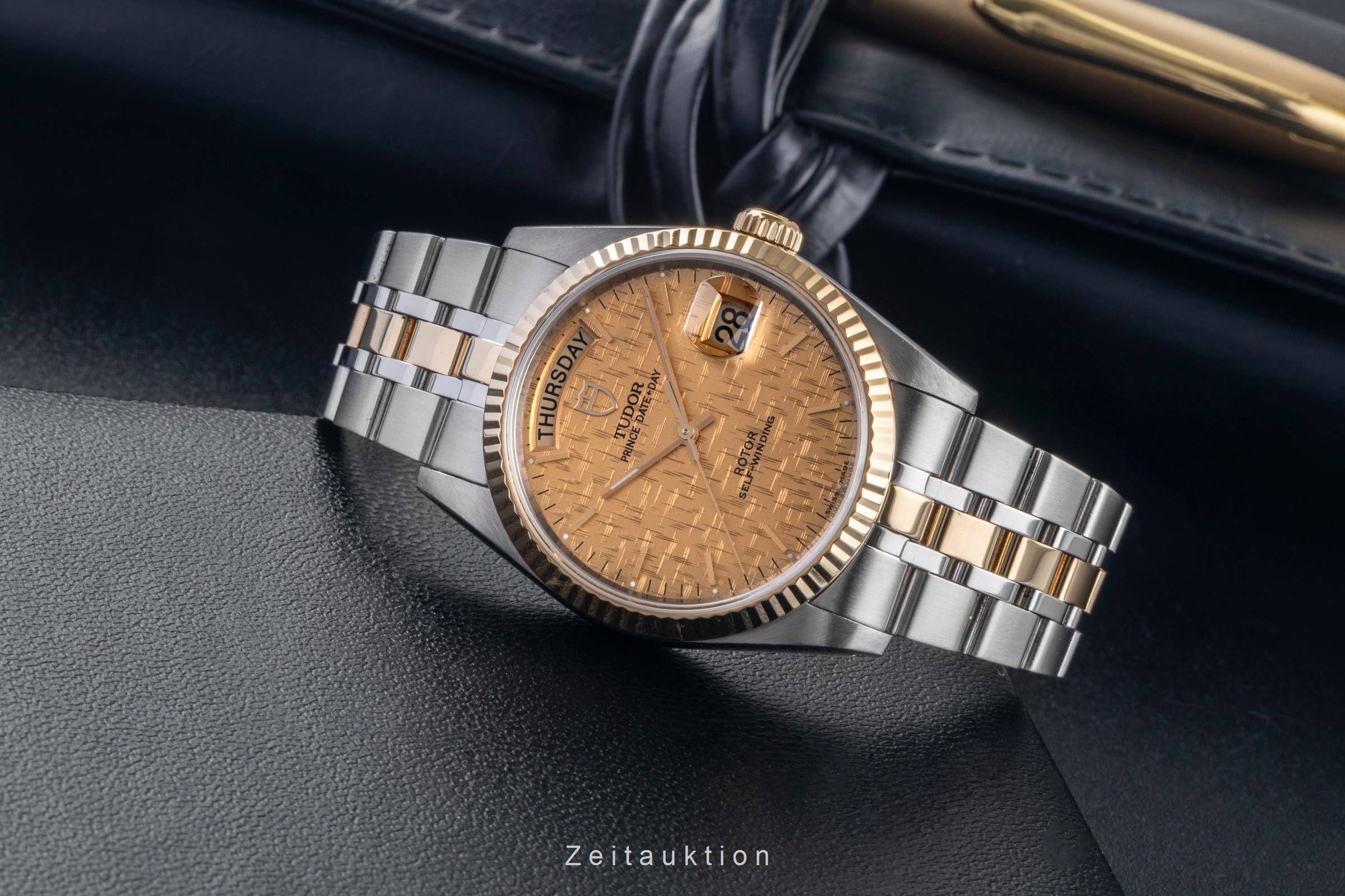 Tudor Date-Day acciaio / oro automatismo orologio da uomo 76213-0016 LP: 4090EUR  [2501330]