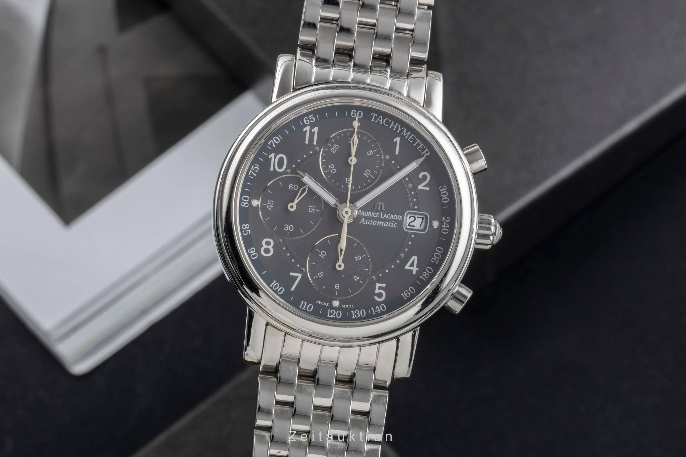 Maurice Lacroix Croneo chronograph steel automatic Ref. LC6028