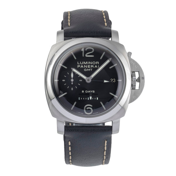 Panerai Luminor GMT acciaio carica manuale orologio da uomo PAM00233  [2501336]