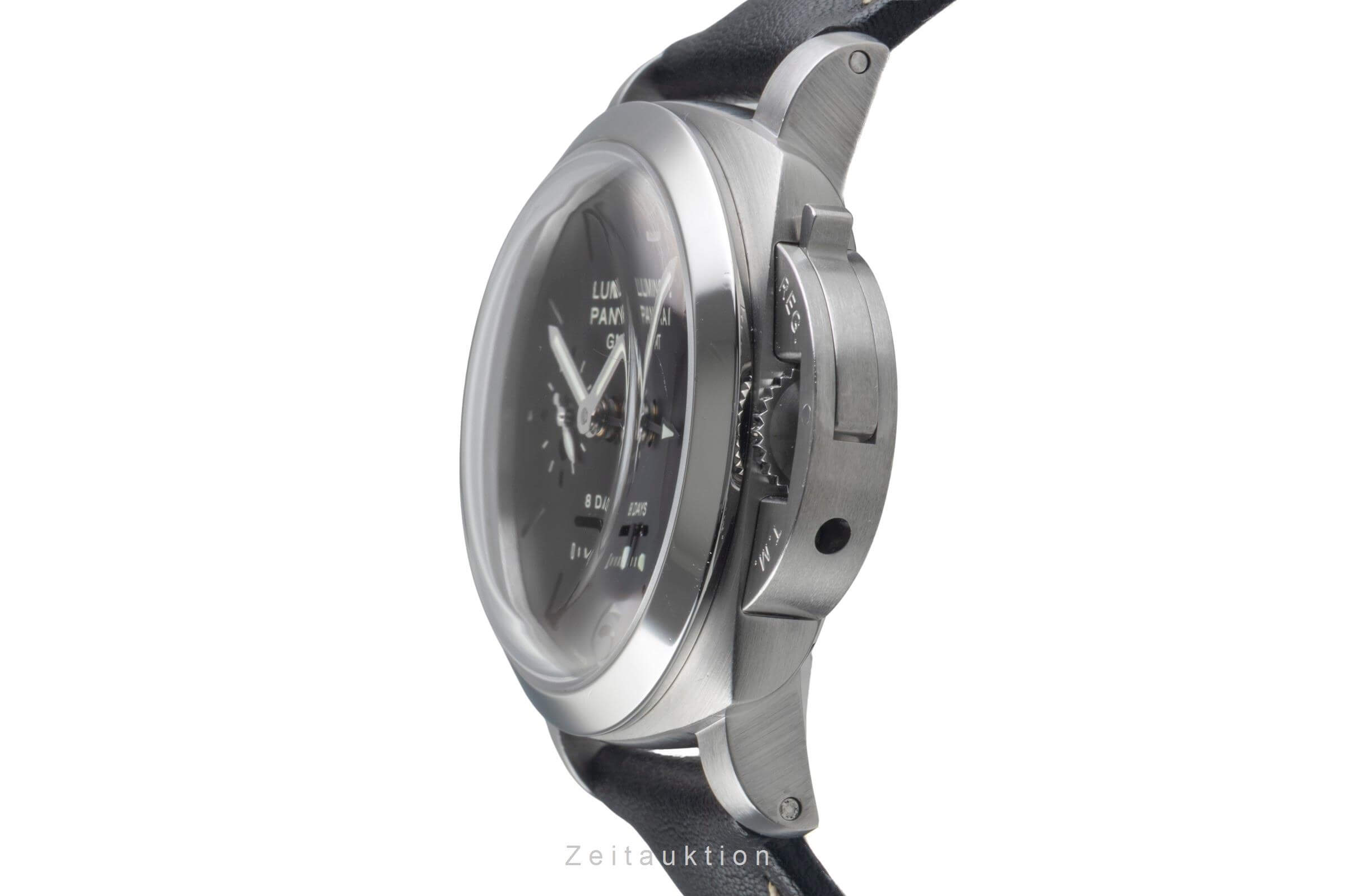 Panerai Luminor GMT acciaio carica manuale orologio da uomo PAM00233  [2501336]