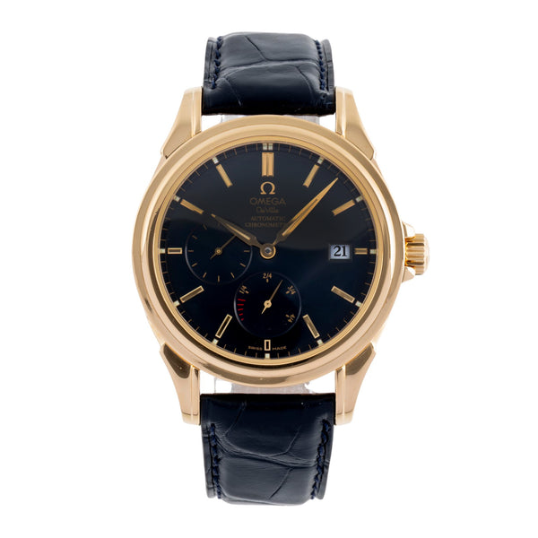 Omega De Ville 18 ct gold automatic men's watch 4632.80.33 LP: 15000EUR  [2501339]