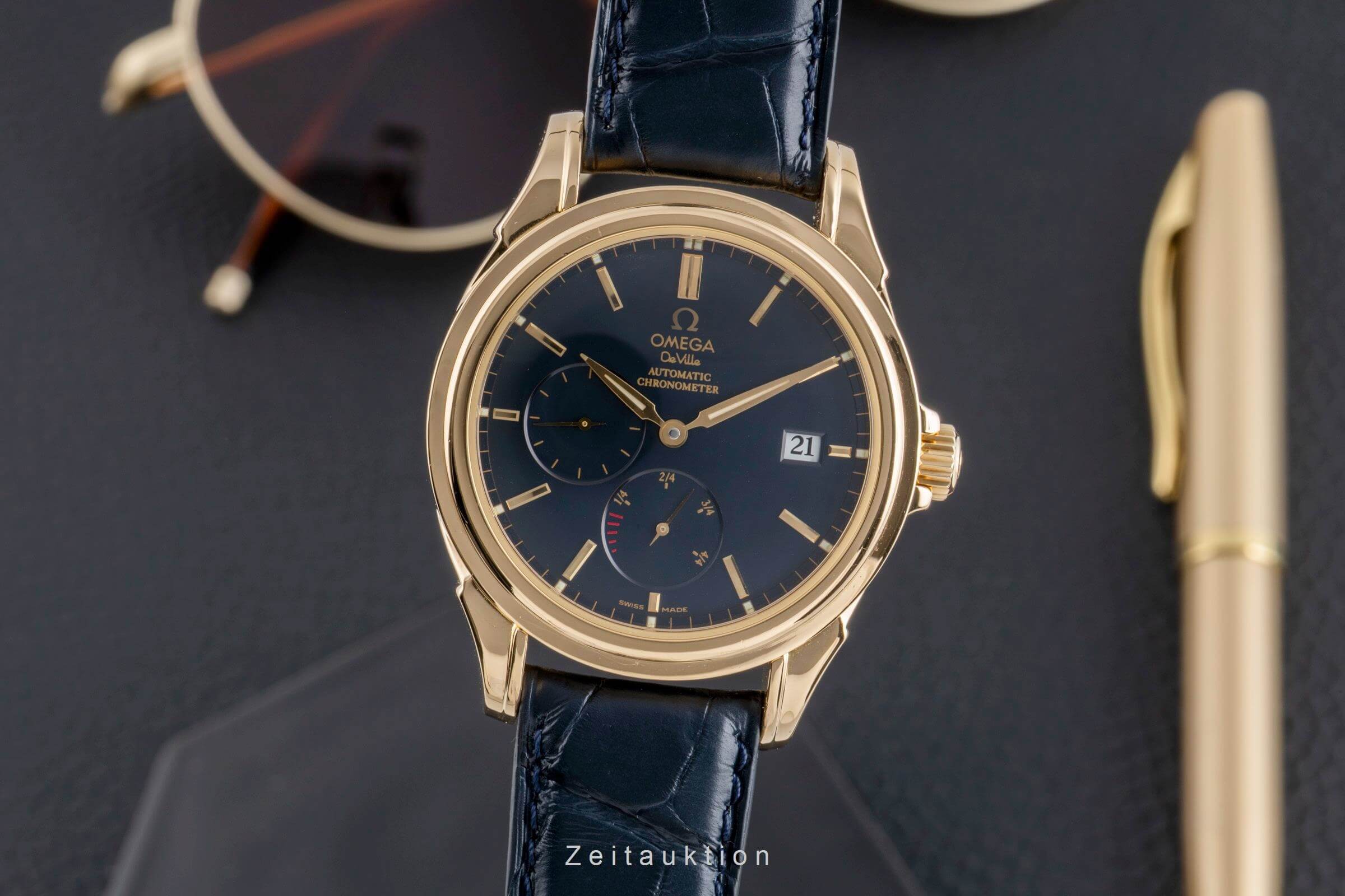 OMEGA De Ville AUTOMATIC 腕時計 ゴールド OMEGA オメガ DE VILLE デビル ラウンド ウォッチ 腕時計