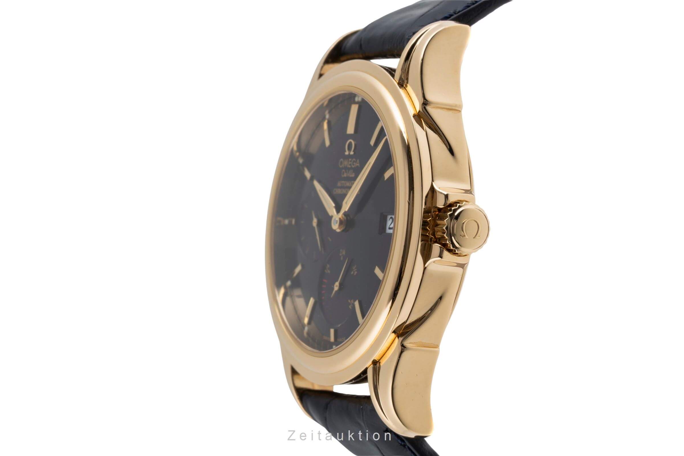 Omega De Ville 18 ct gold automatic men's watch 4632.80.33 LP: 15000EUR  [2501339]