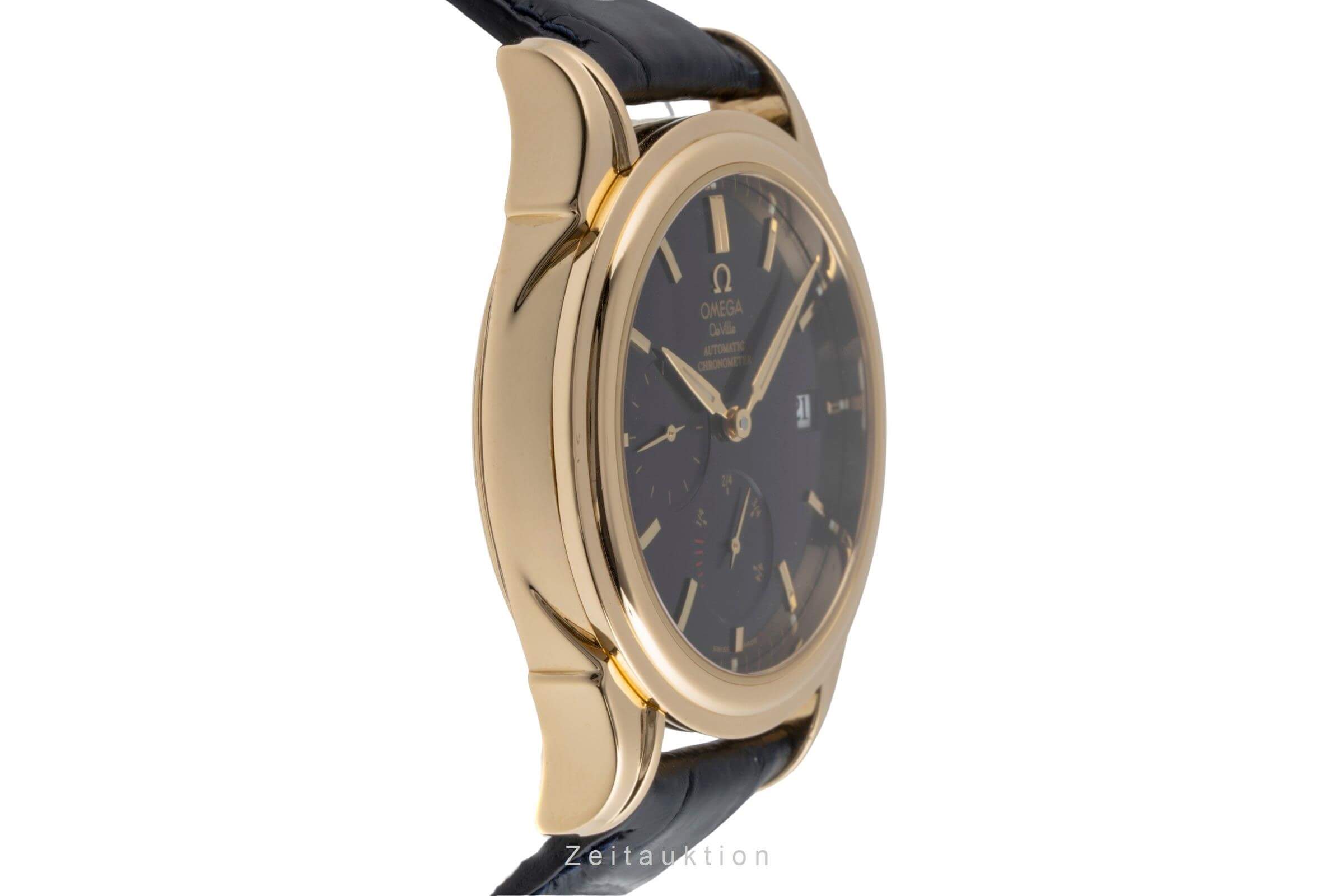 Omega De Ville 18 ct gold automatic men's watch 4632.80.33 LP: 15000EUR  [2501339]