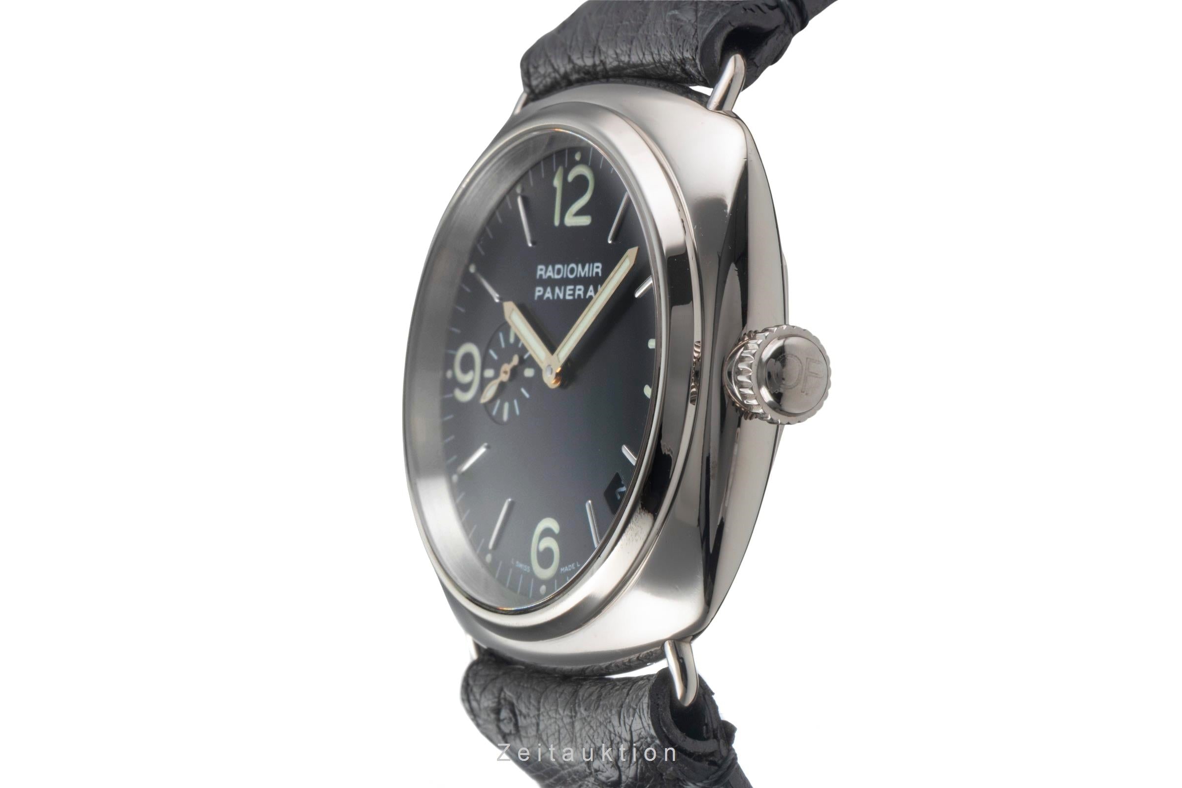 Panerai Radiomir 18 ct white gold manual winding men's watch PAM00062 LP: 18500EUR  [2501342]