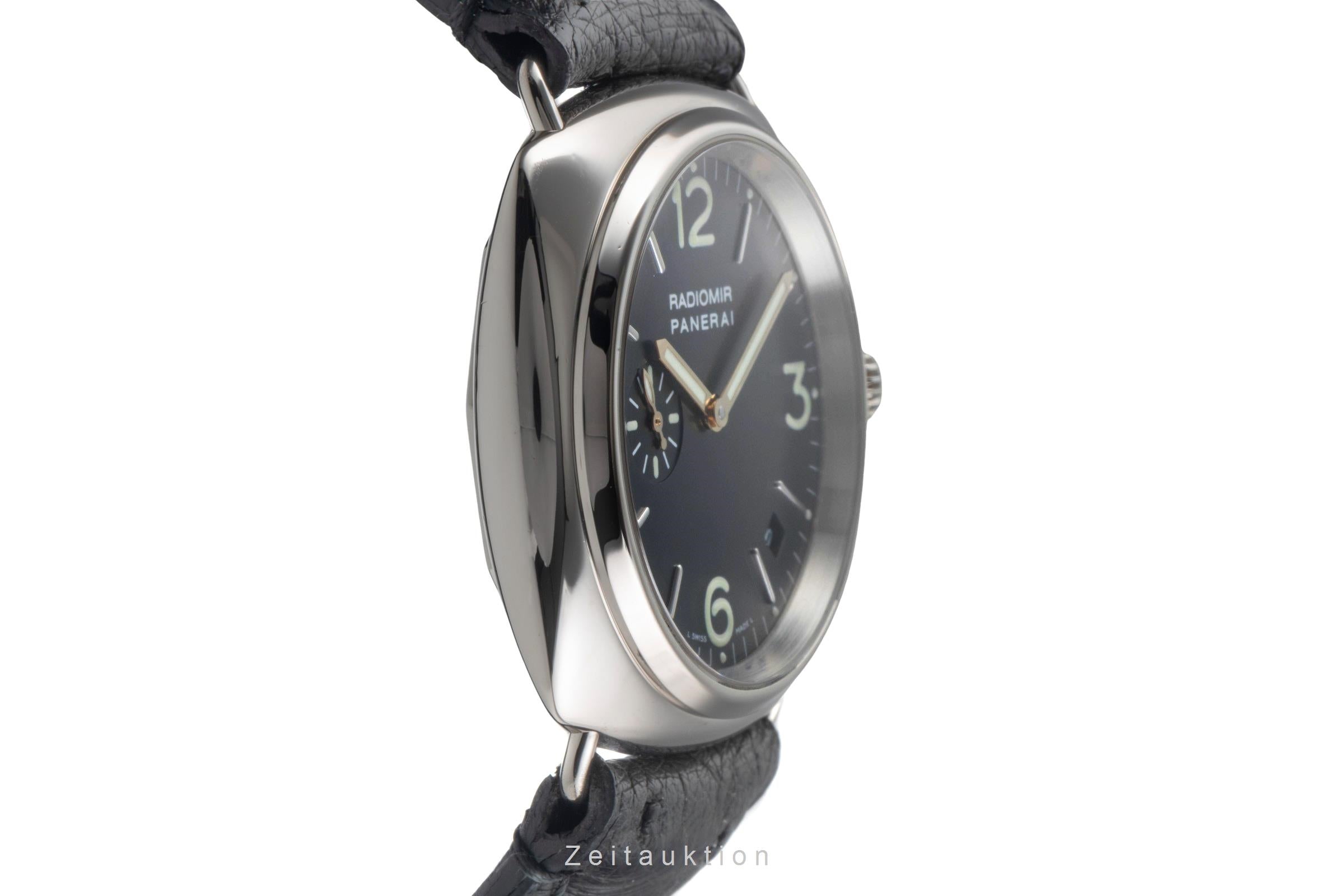 Panerai Radiomir 18 ct white gold manual winding men's watch PAM00062 LP: 18500EUR  [2501342]