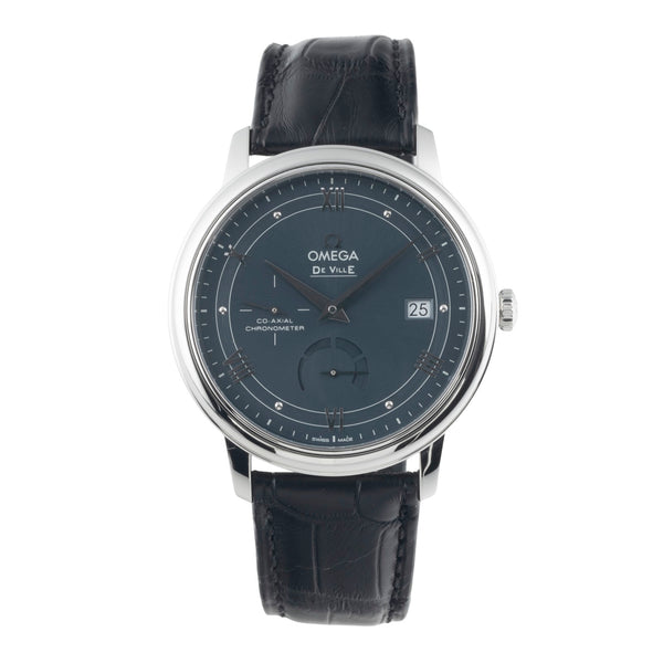 Omega De Ville acero automático reloj para caballeros 424.13.40.21.03.002 LP: 6200EUR  [2501343]