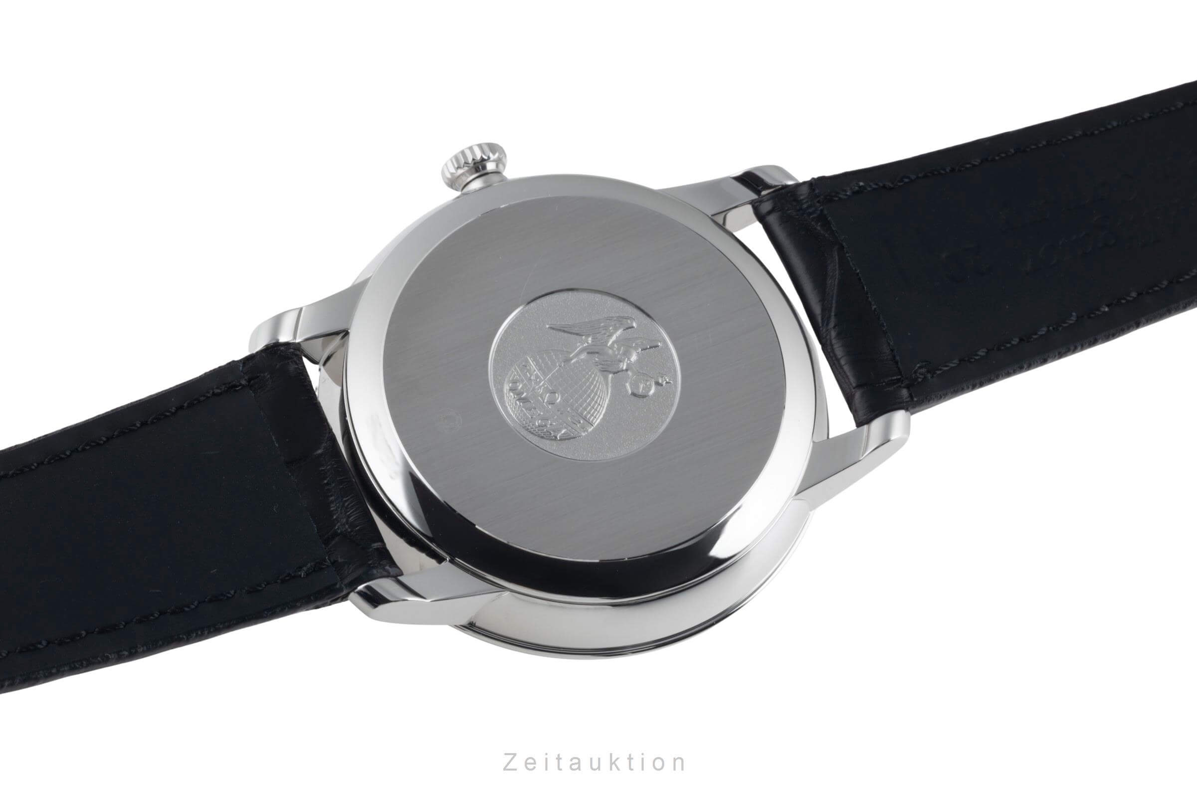 Omega De Ville acero automático reloj para caballeros 424.13.40.21.03.002 LP: 6200EUR  [2501343]