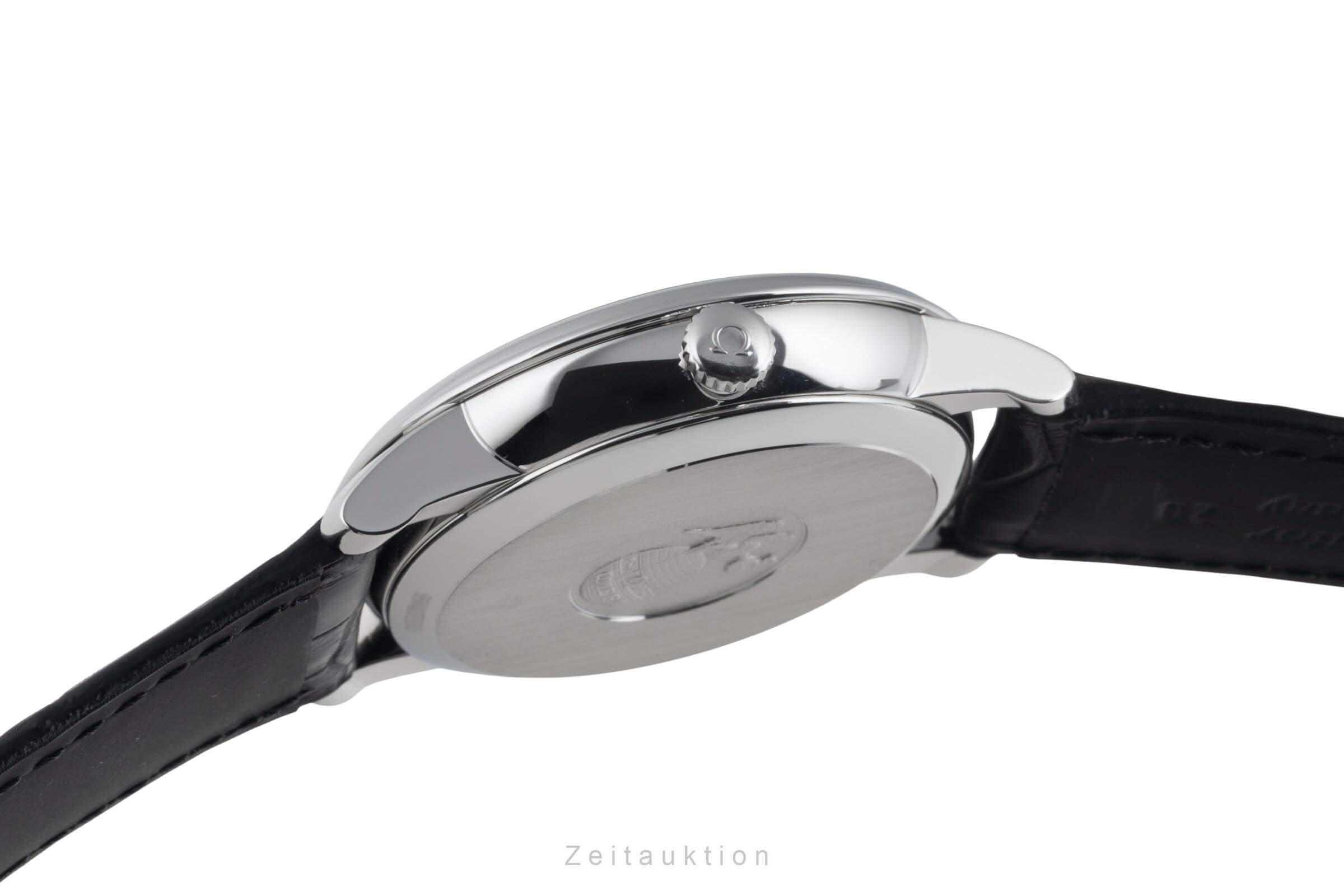 Omega De Ville acero automático reloj para caballeros 424.13.40.21.03.002 LP: 6200EUR  [2501343]