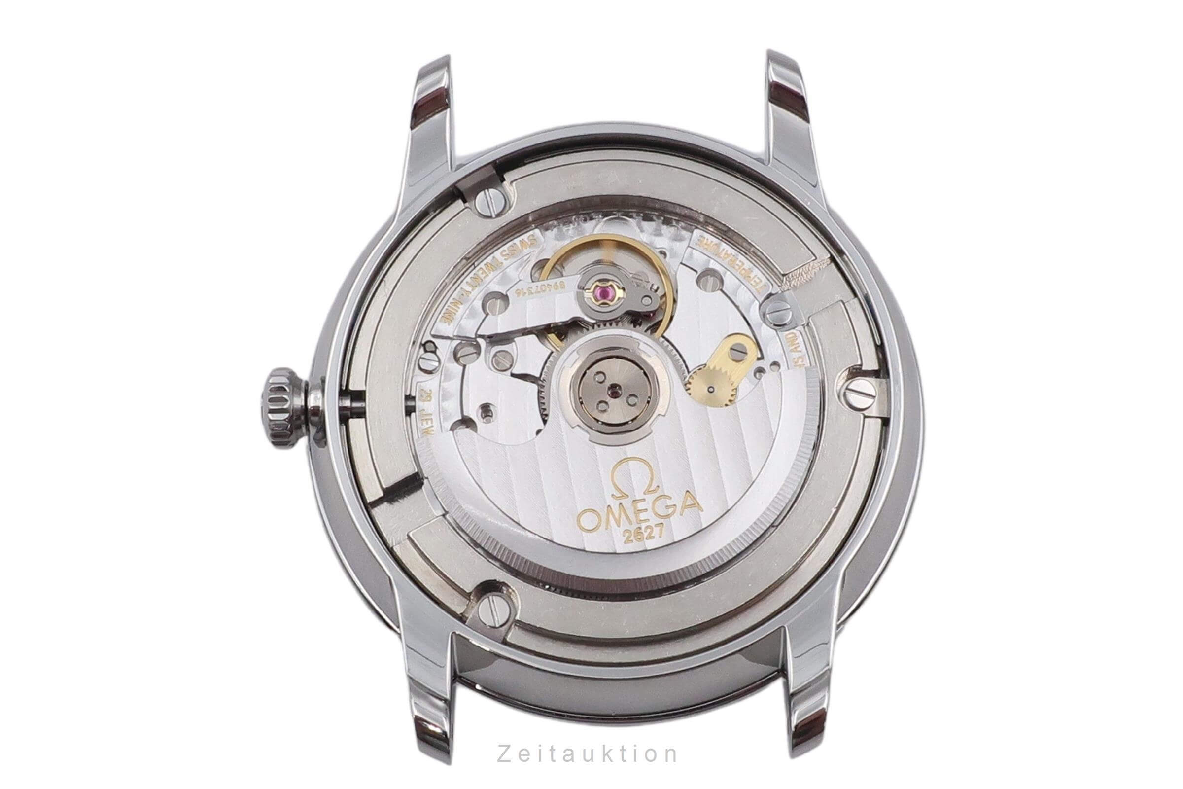 Omega De Ville acero automático reloj para caballeros 424.13.40.21.03.002 LP: 6200EUR  [2501343]