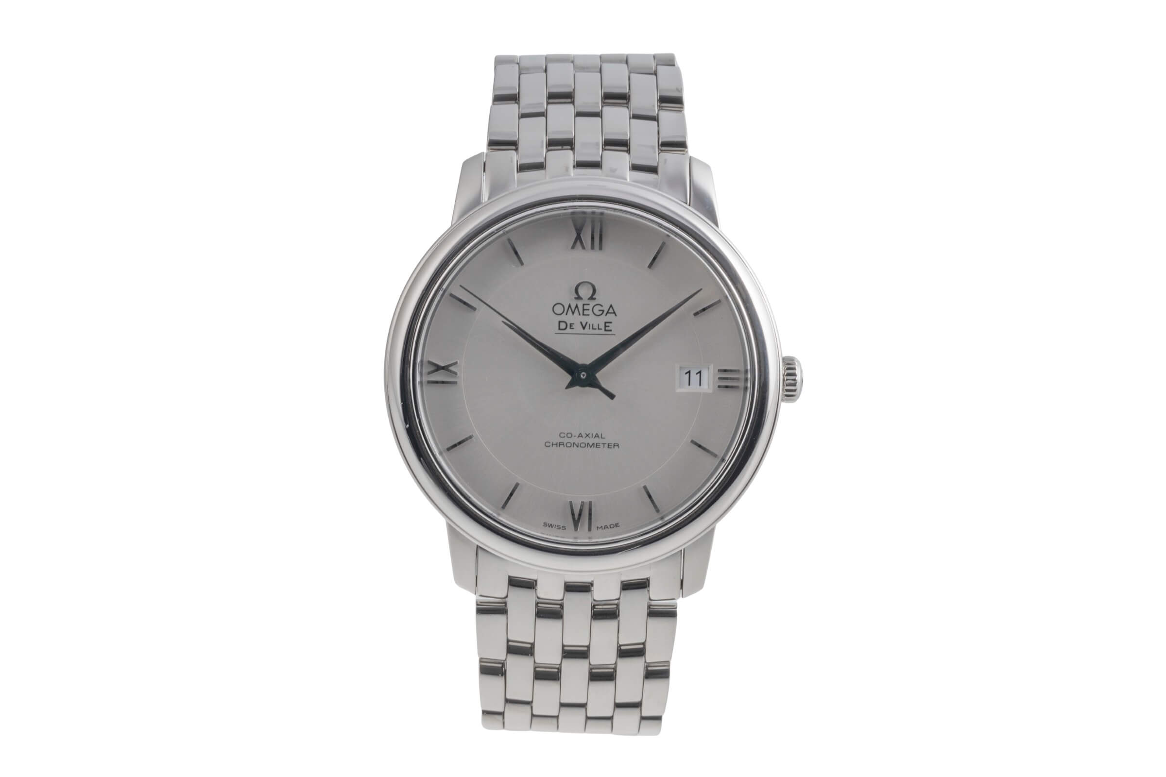 Omega De Ville acciaio automatismo orologio da uomo 424.10.37.20.02.001  [2501355]